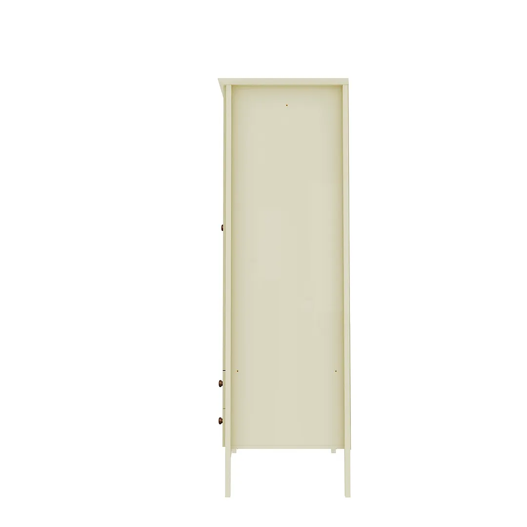 Crown Full Wardrobe w/Hanging & 2 Drawers 