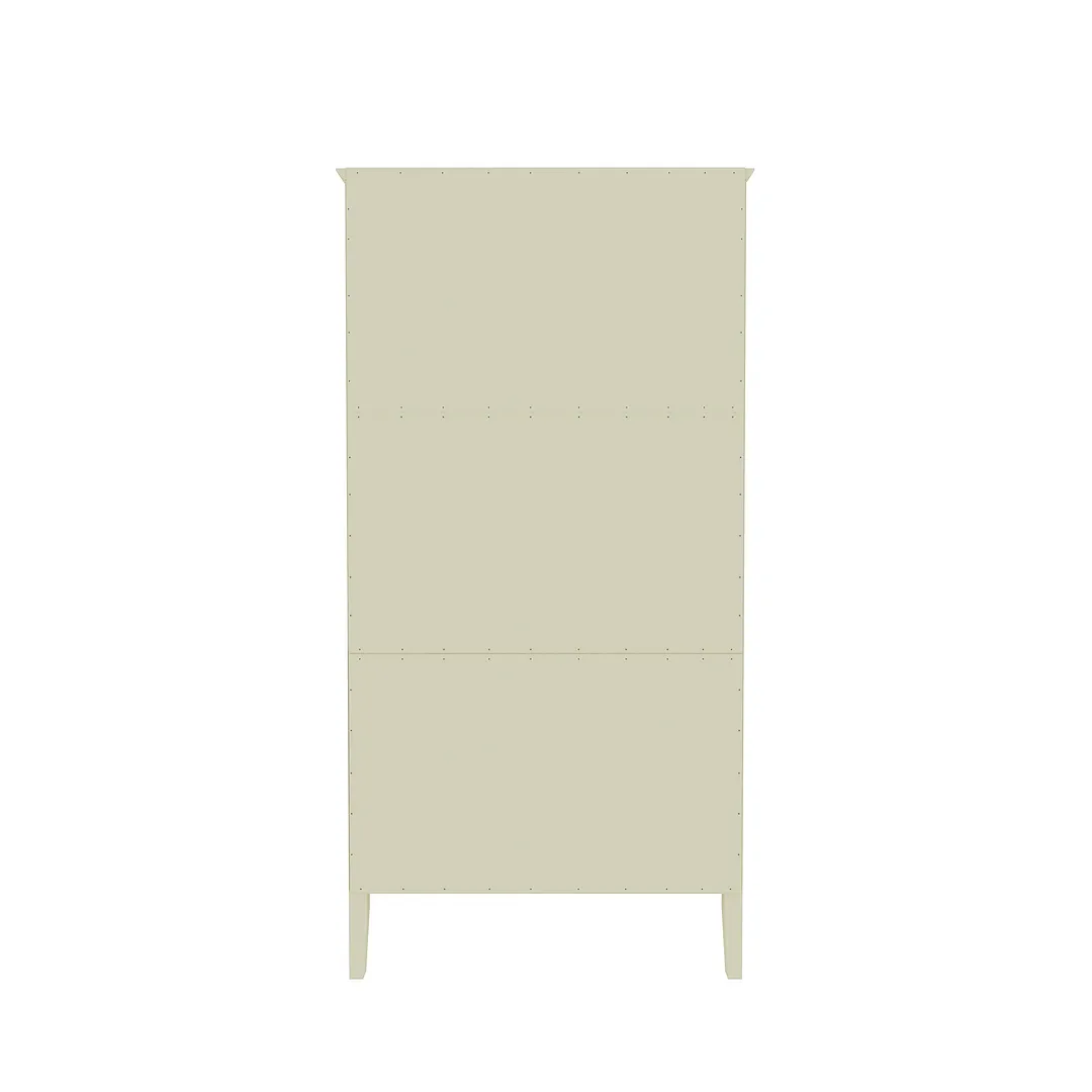 Crown Full Wardrobe w/Hanging & 2 Drawers 