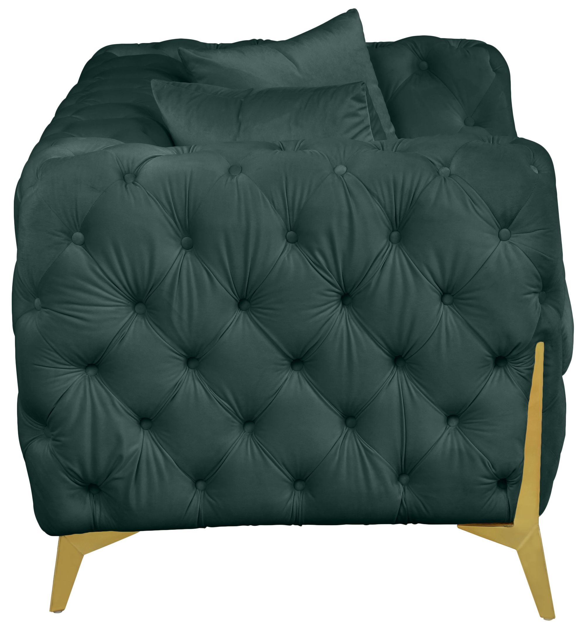 Kingdom Velvet Loveseat