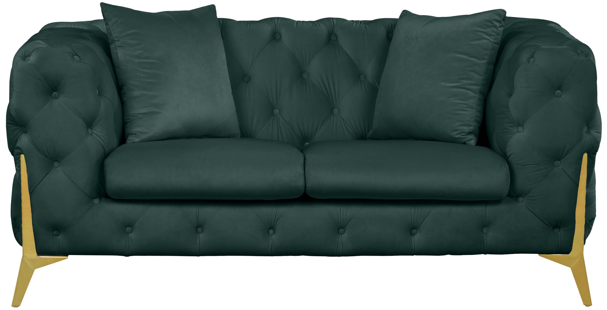 Kingdom Velvet Loveseat