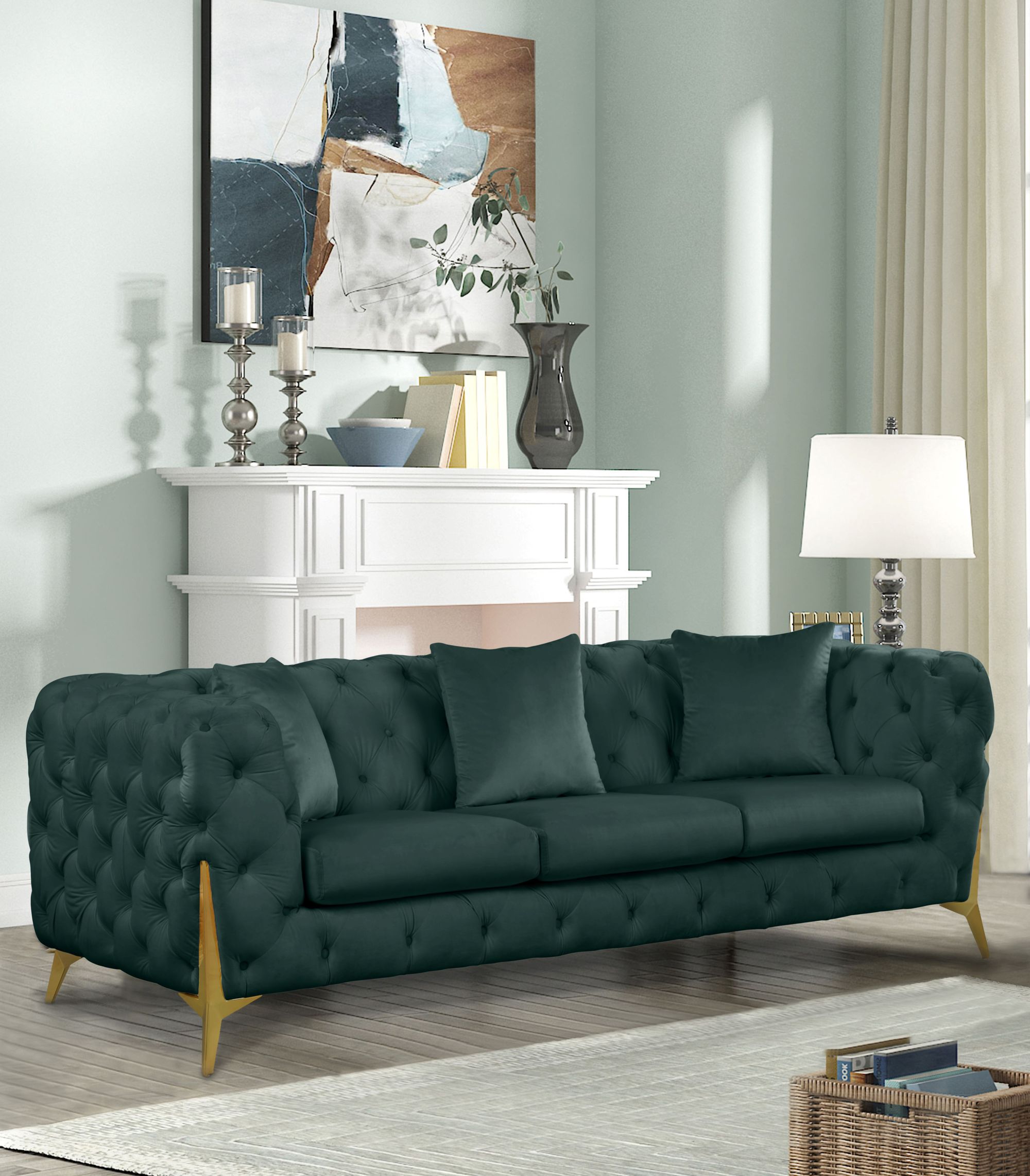 Kingdom Velvet Sofa