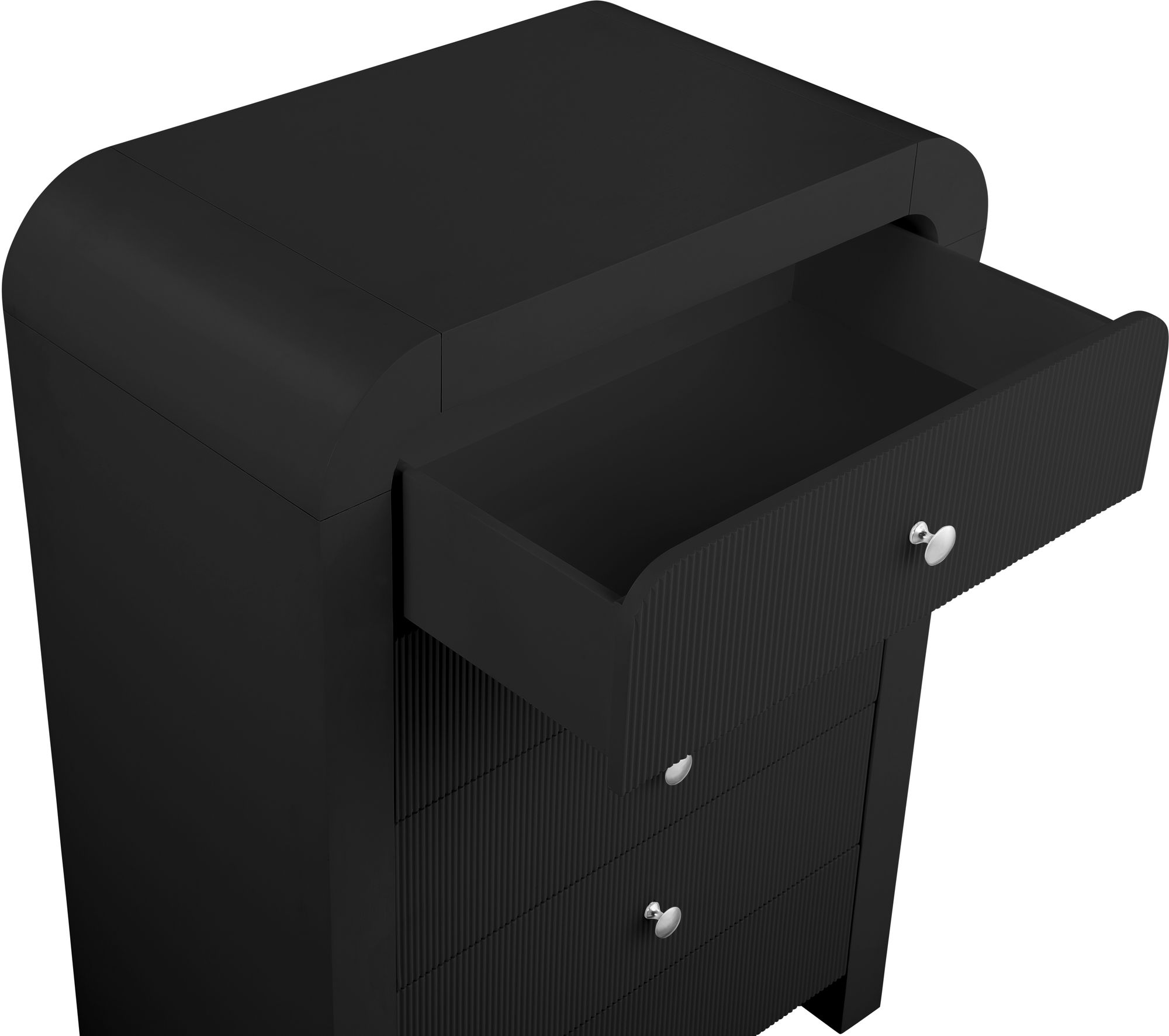 Artisto 5-Drawer Wood Chest