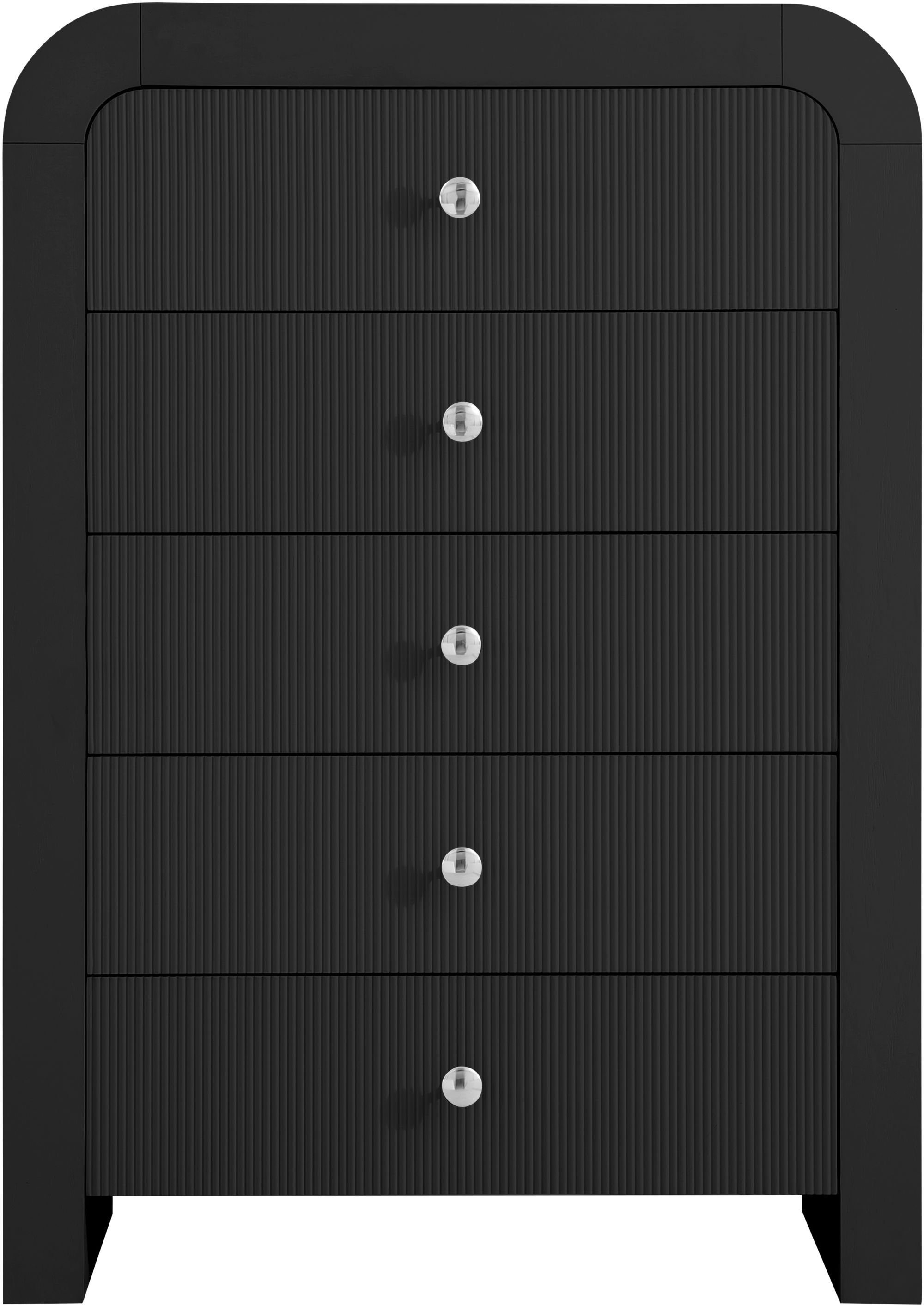 Artisto 5-Drawer Wood Chest