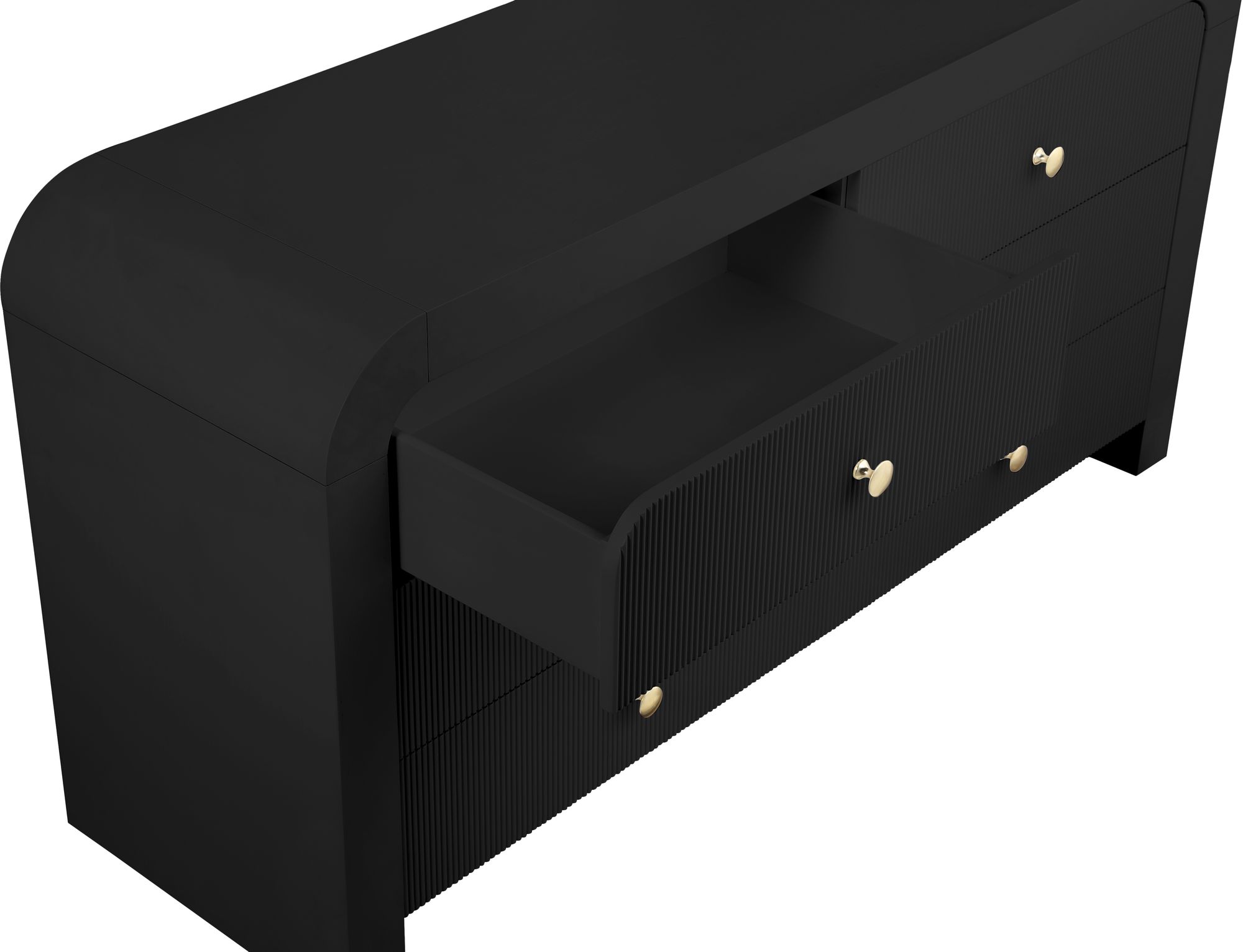 Artisto 6-Drawer Wood Dresser