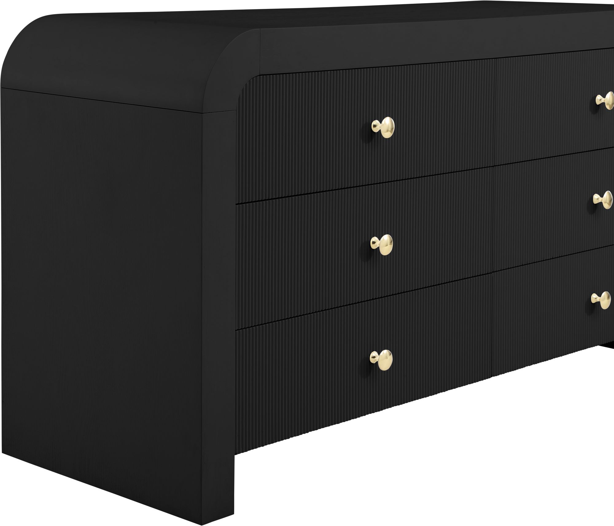 Artisto 6-Drawer Wood Dresser