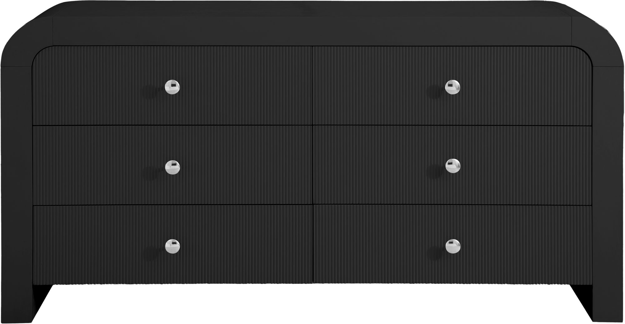 Artisto 6-Drawer Wood Dresser