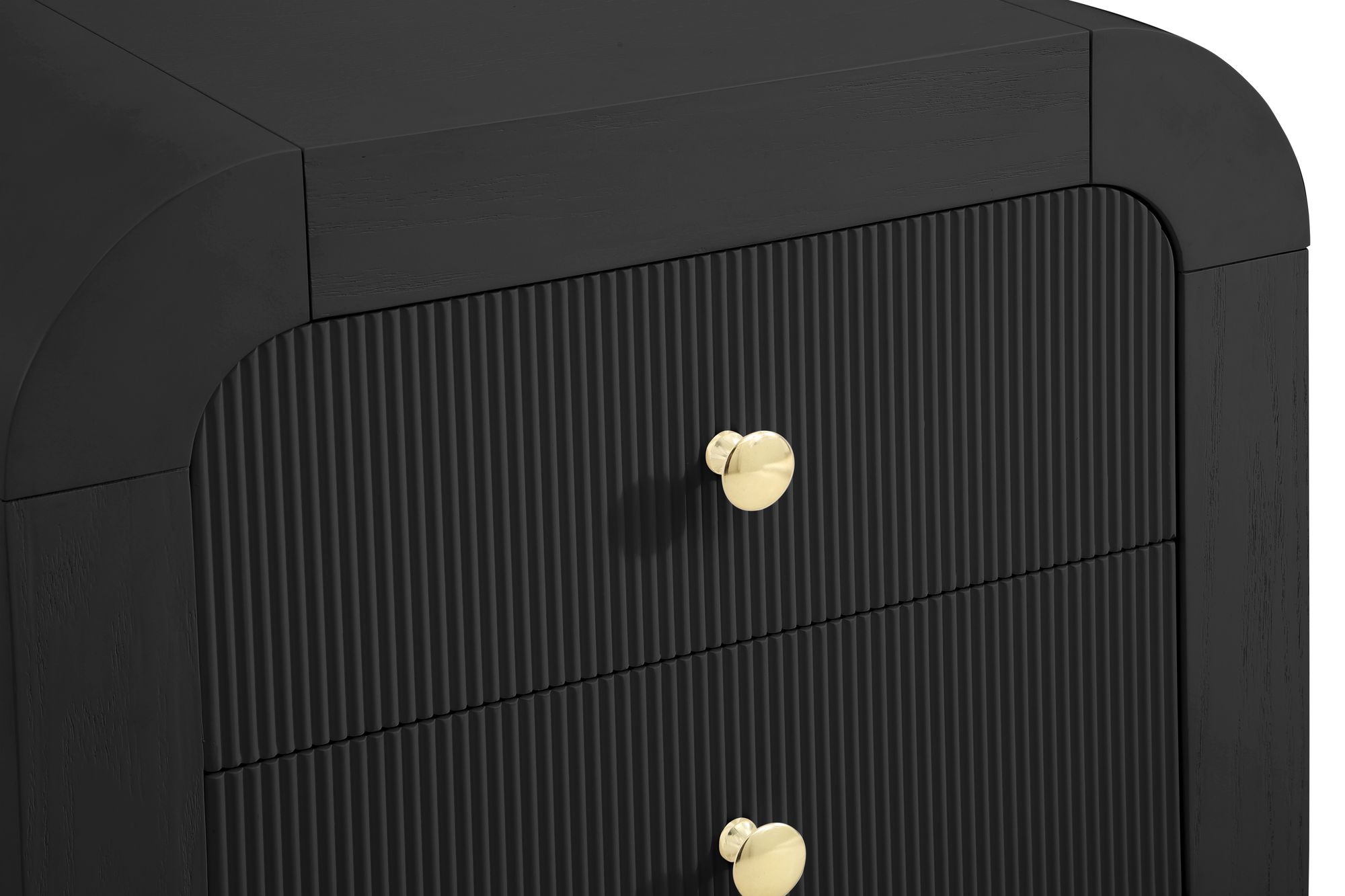 Artisto 2-Drawer Wood Veneer Nightstand