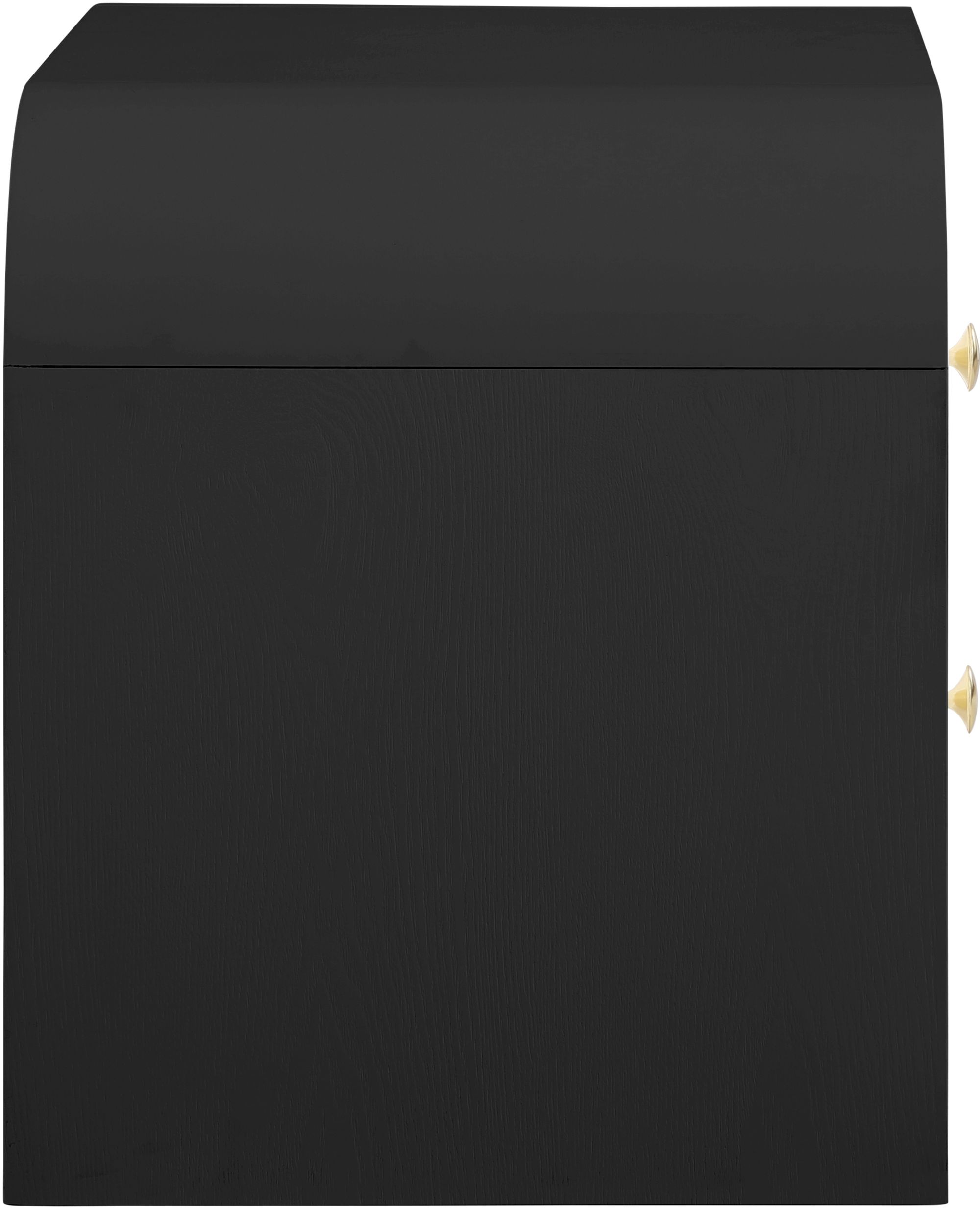 Artisto 2-Drawer Wood Veneer Nightstand