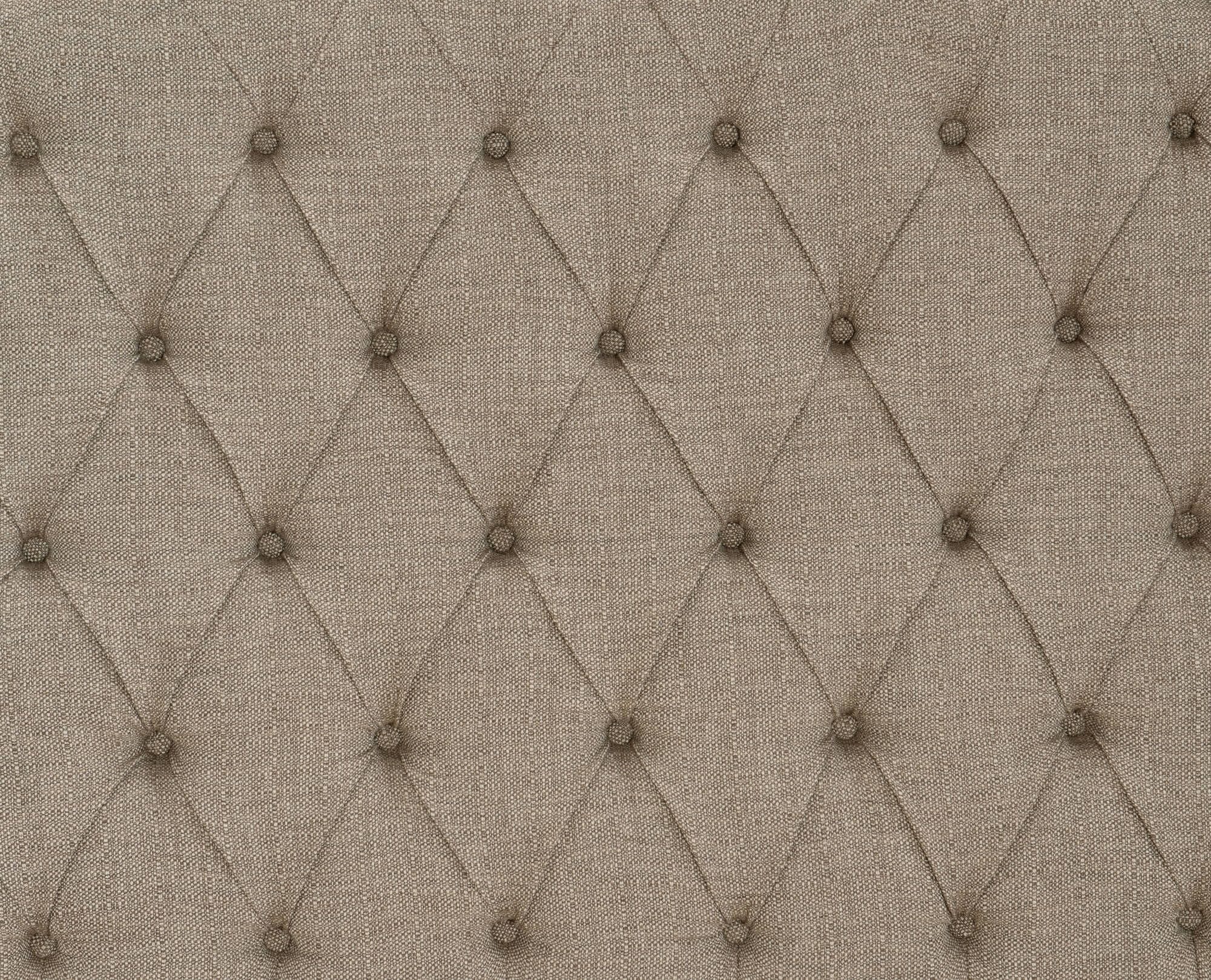 Heath Court Fabric/Wood/Wood Veneer Tufted Bed, California King Size