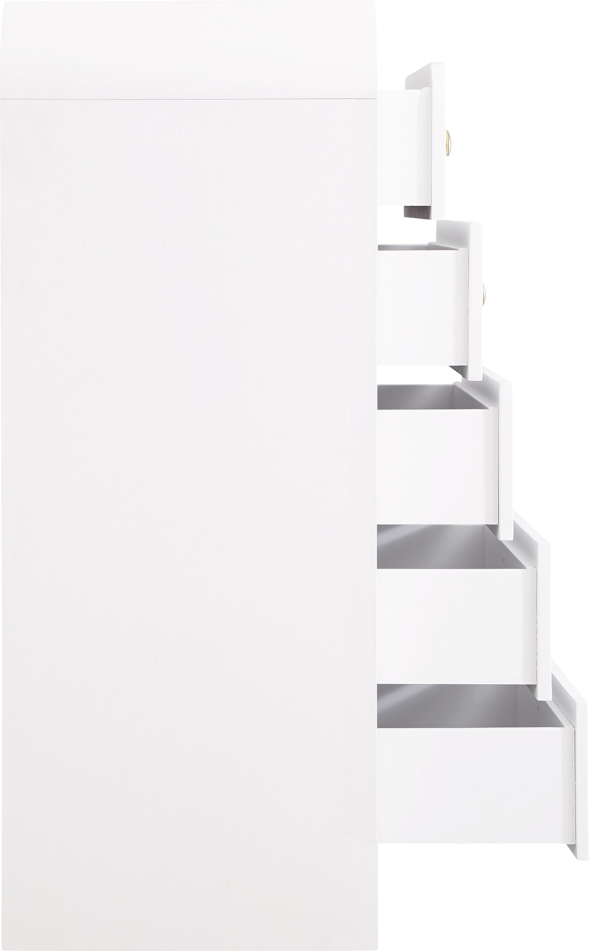 Artisto 5-Drawer Wood Chest