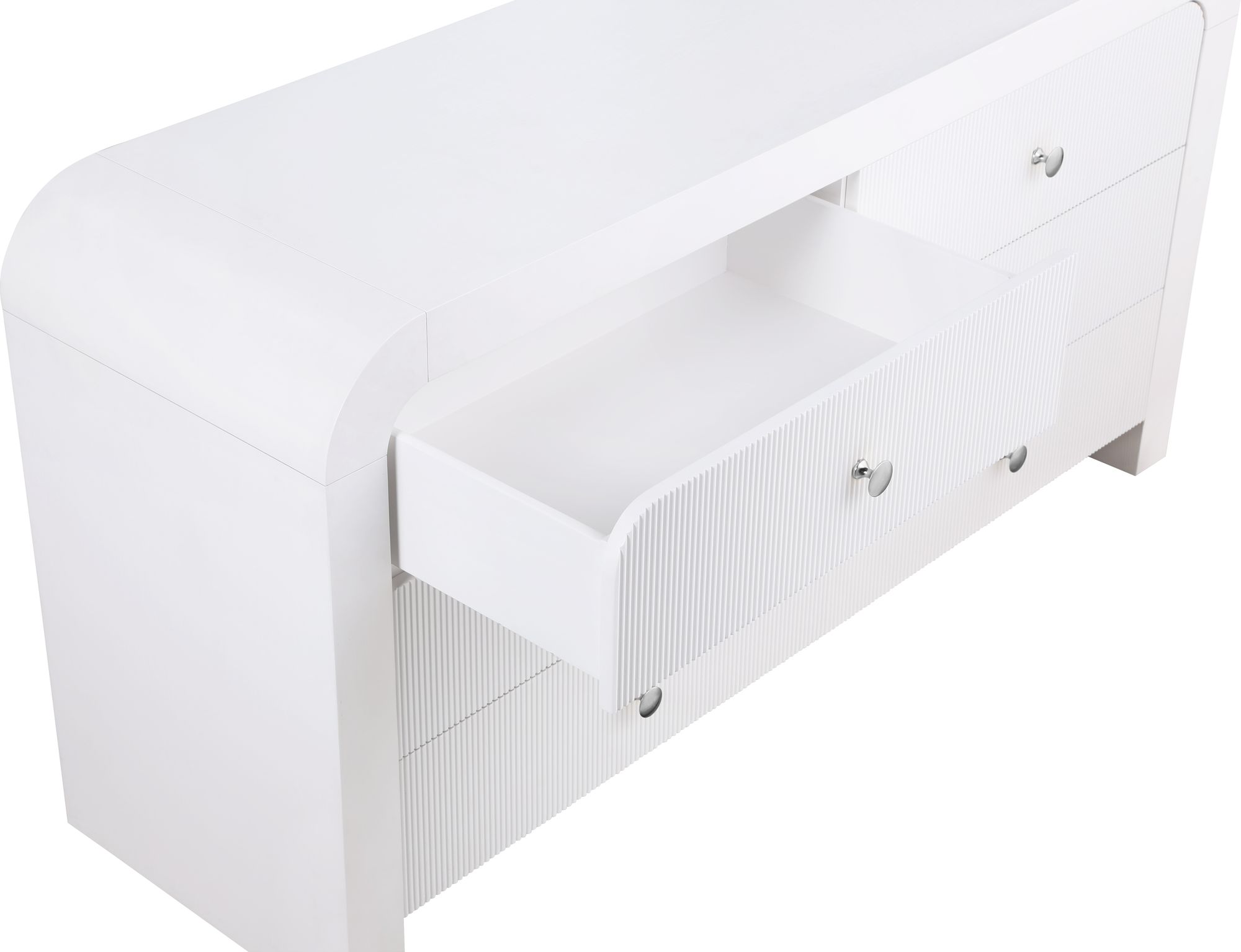 Artisto 6-Drawer Wood Dresser