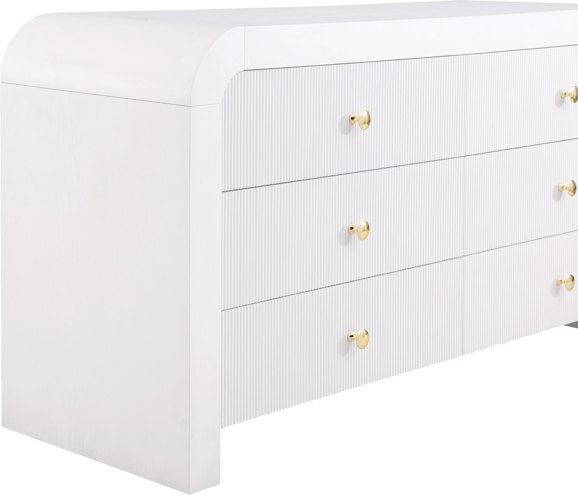 Artisto 6-Drawer Wood Dresser