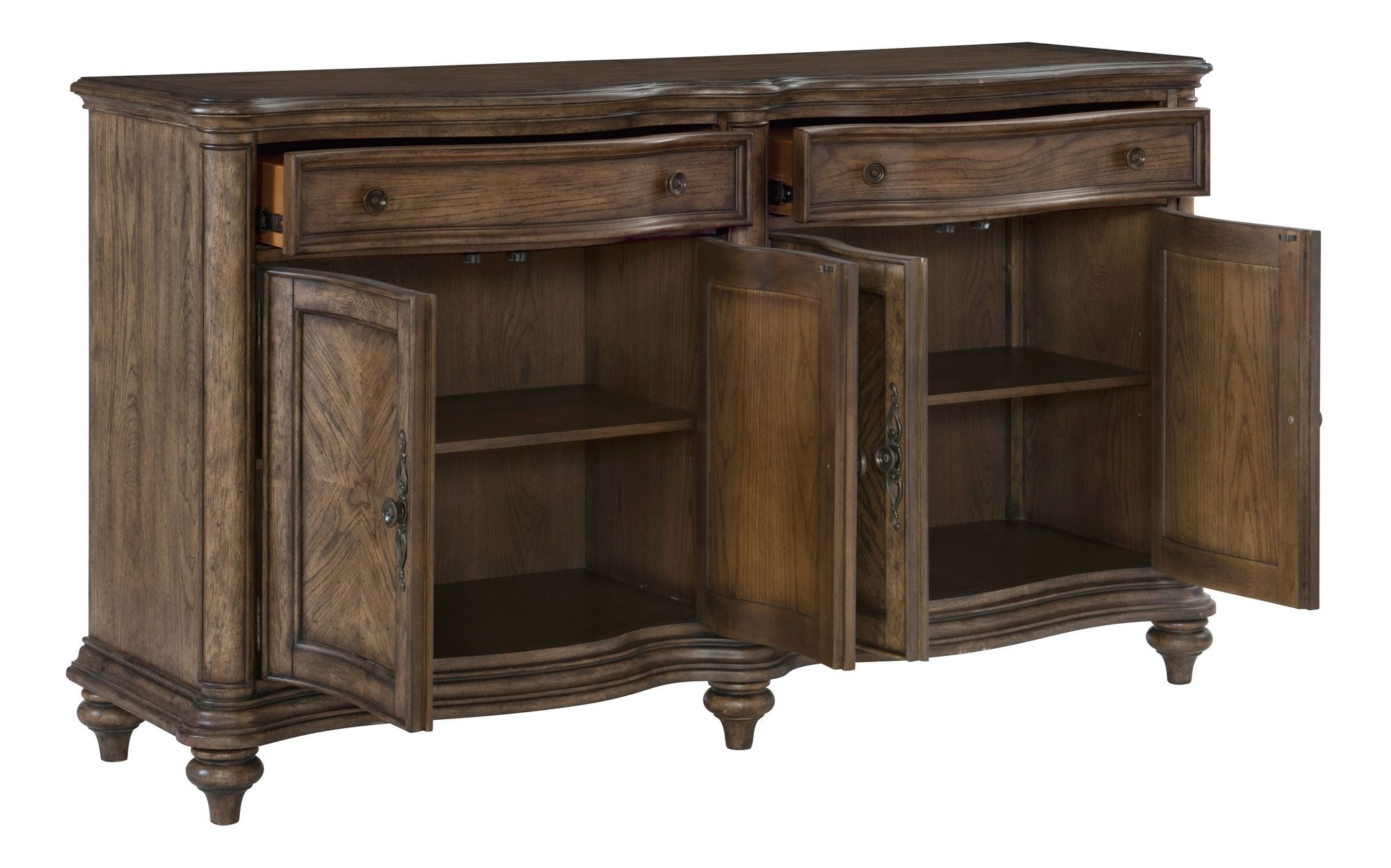 Heath Court 2-Drawer 4-Door Wood Veneer Buffet