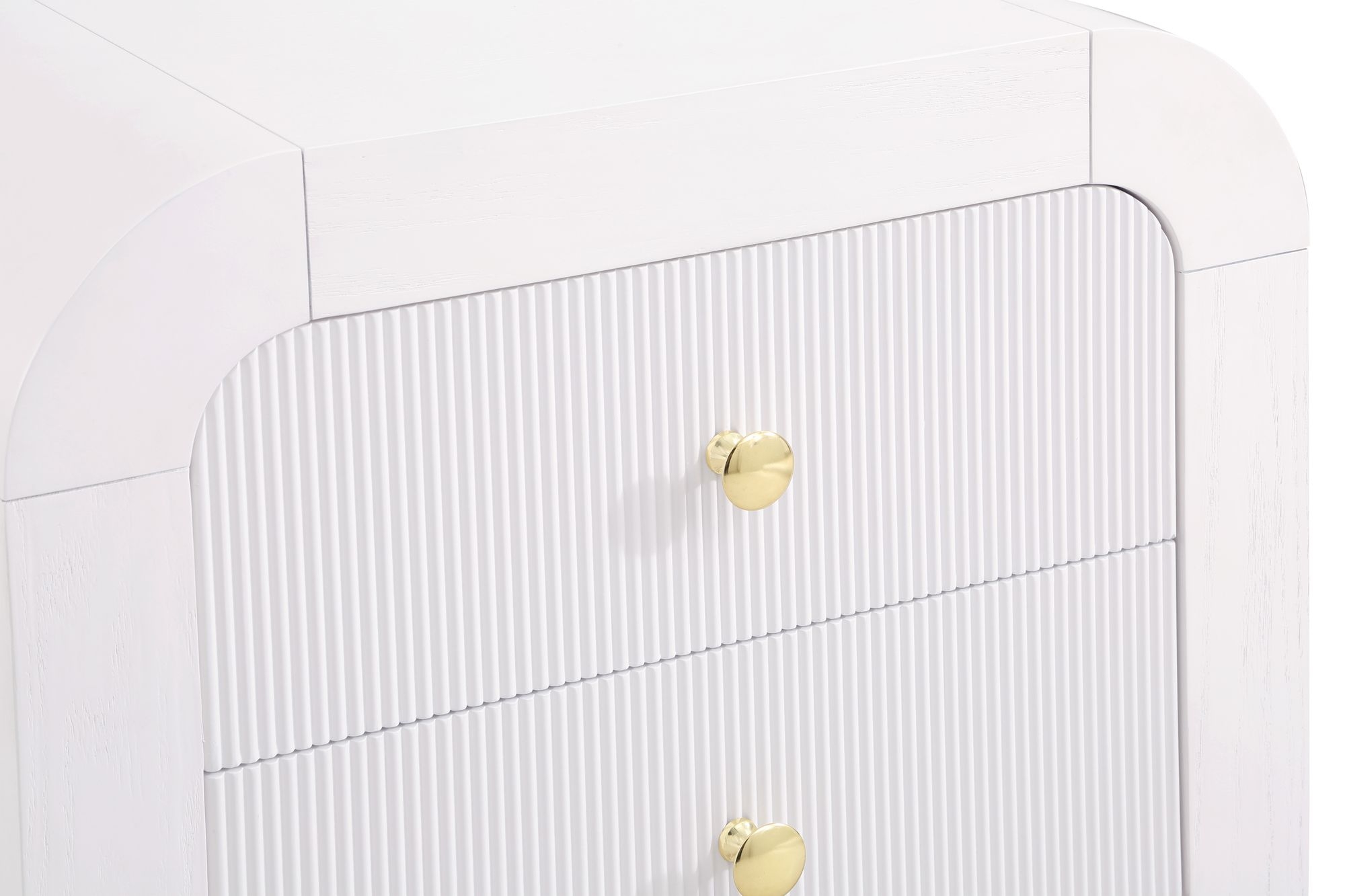Artisto 2-Drawer Wood Veneer Nightstand