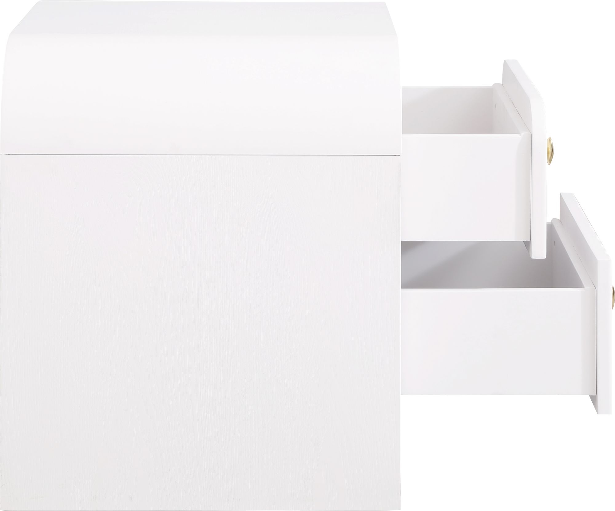 Artisto 2-Drawer Wood Veneer Nightstand