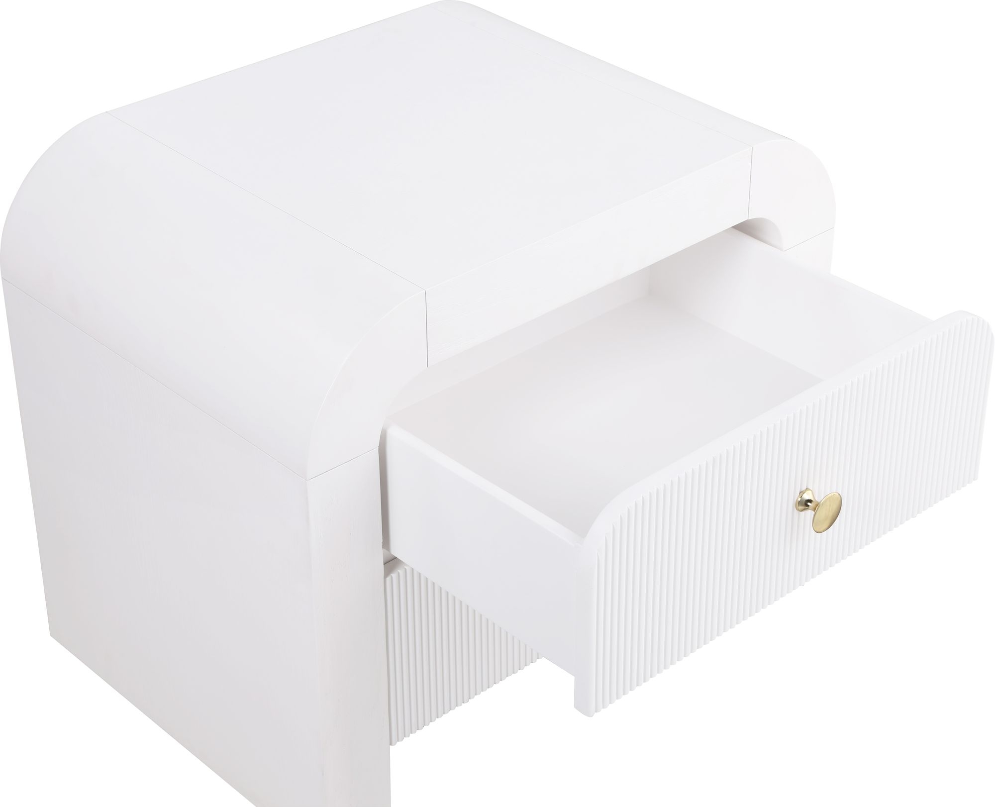 Artisto 2-Drawer Wood Veneer Nightstand