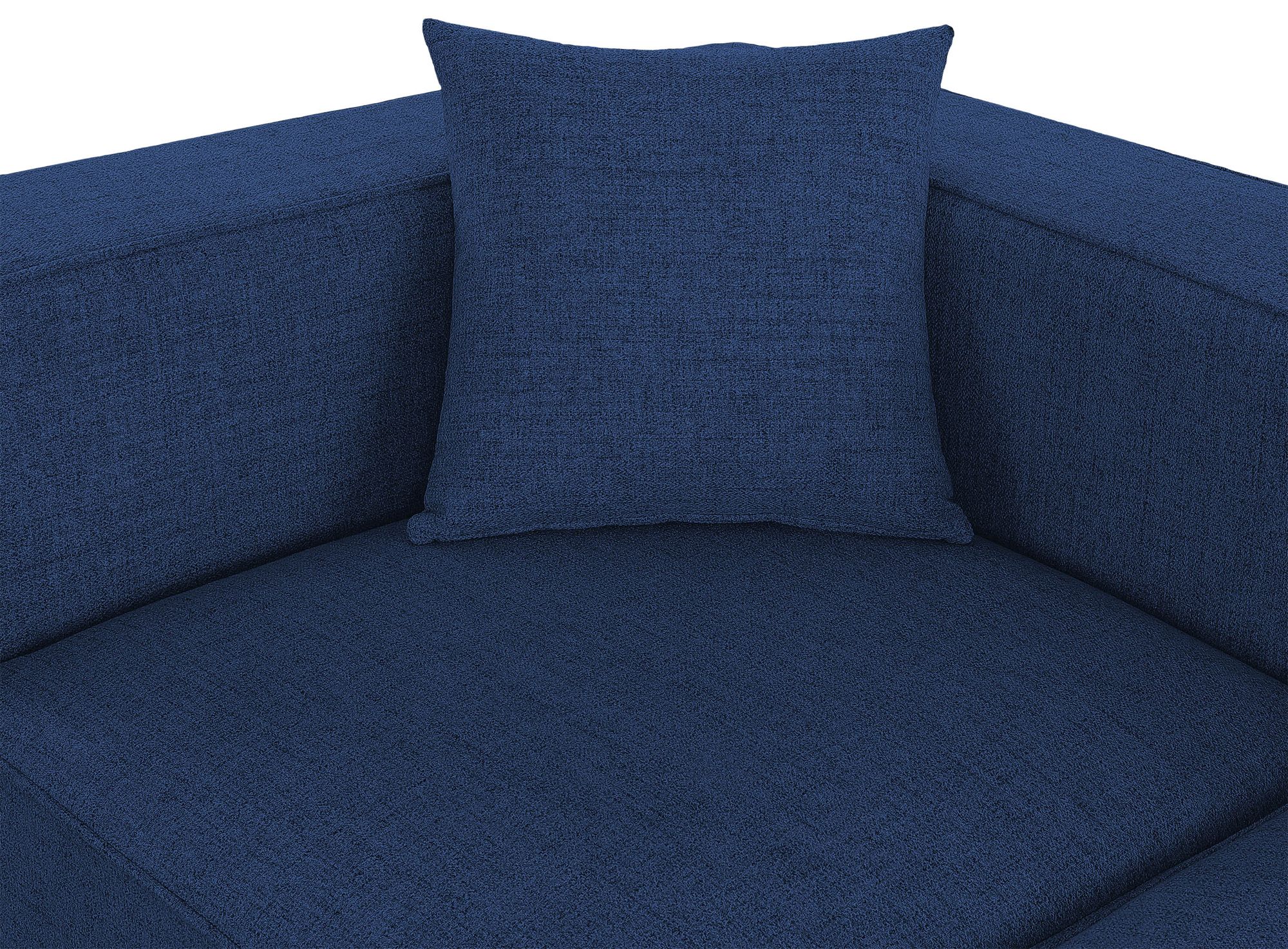 Cube 72" Linen Fabric Modular Sofa