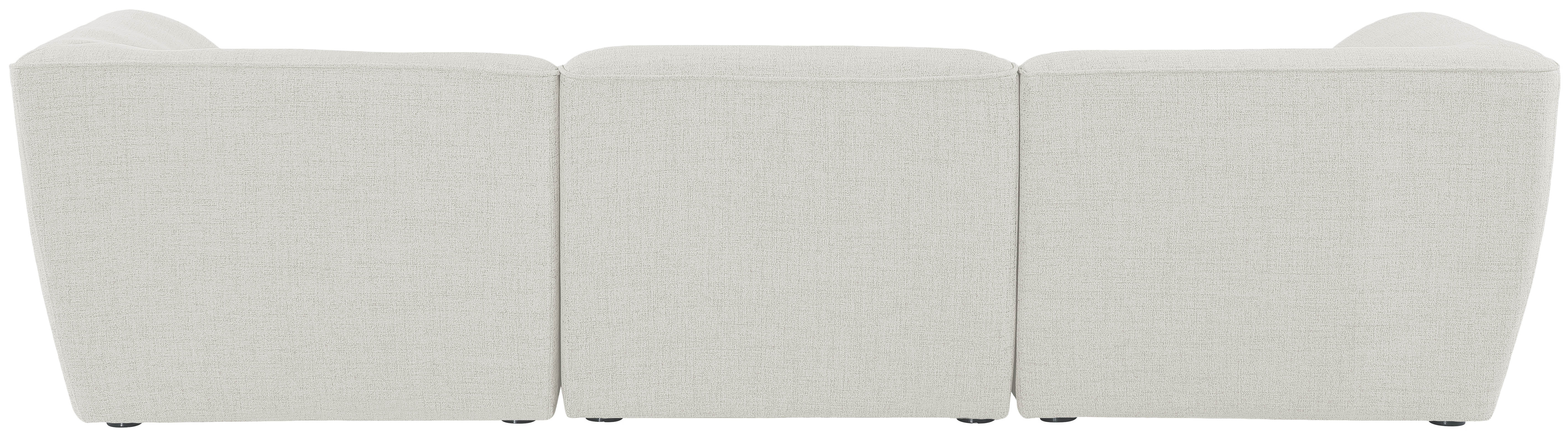 Miramar 109" Linen Modular Sofa