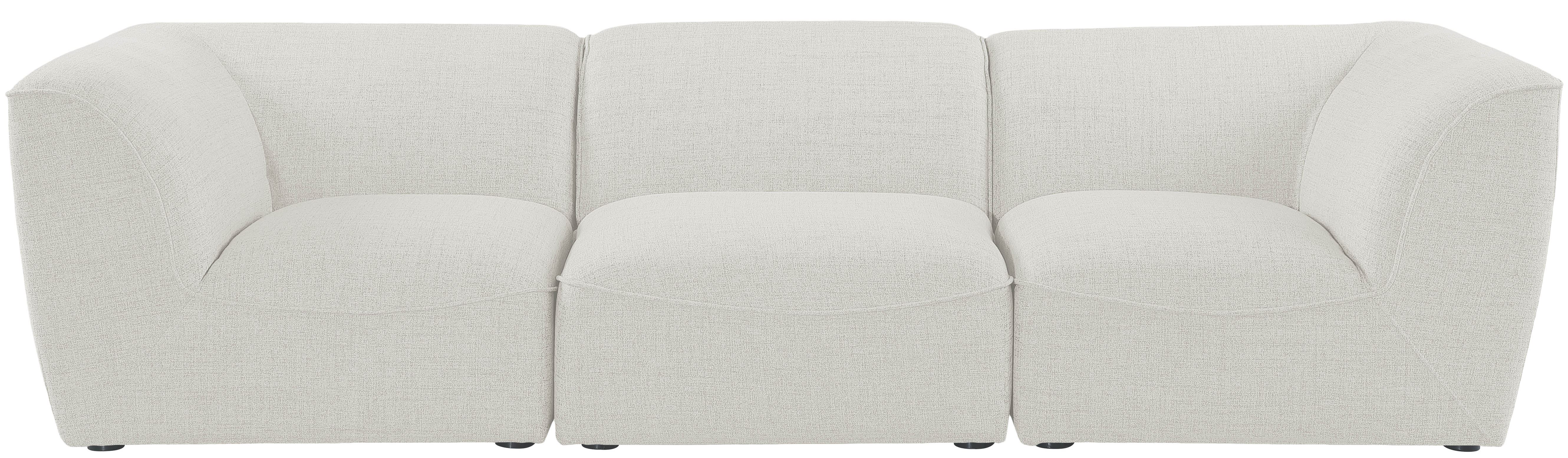Miramar 109" Linen Modular Sofa