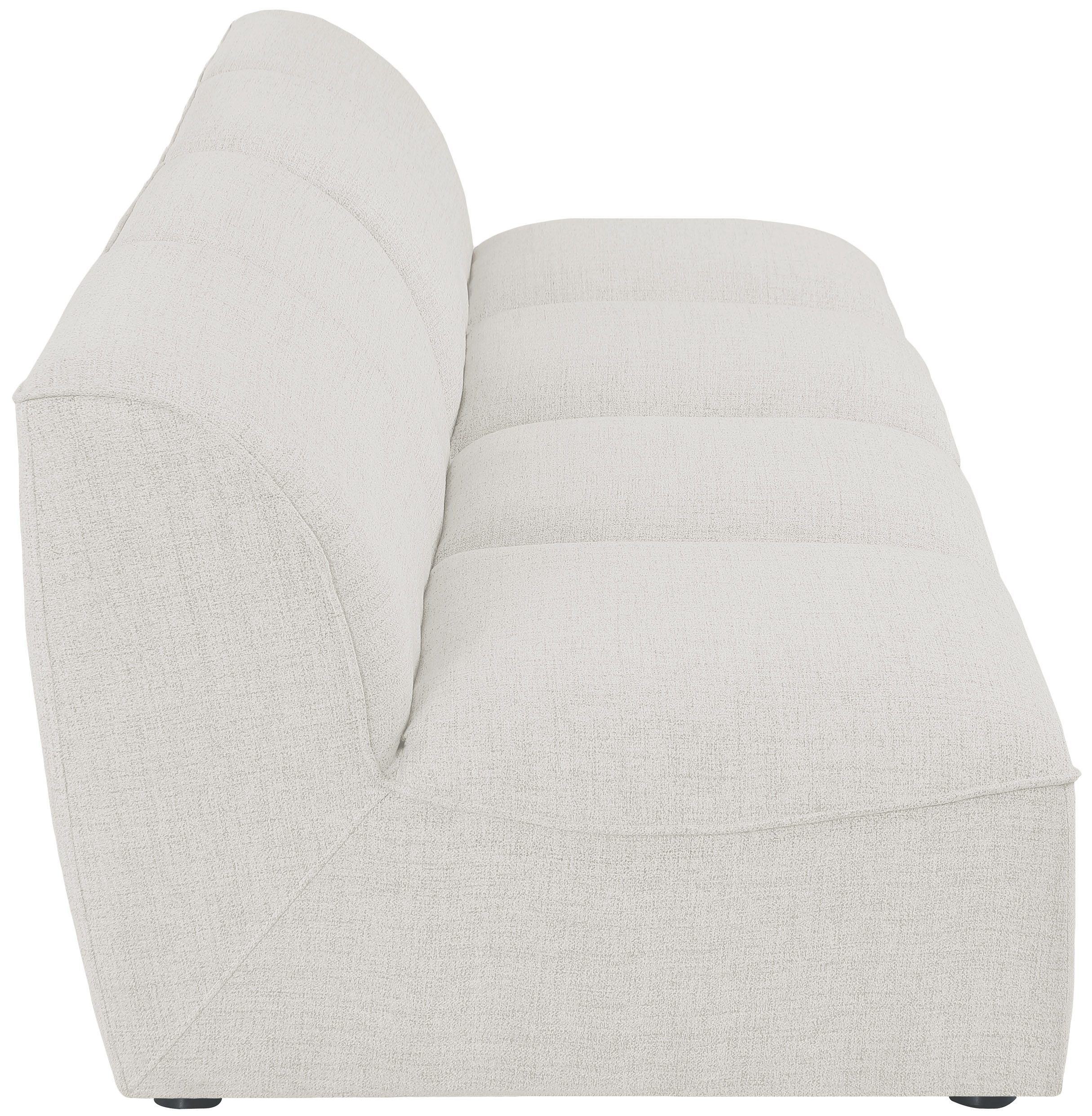 Miramar 132" Linen Modular Sofa