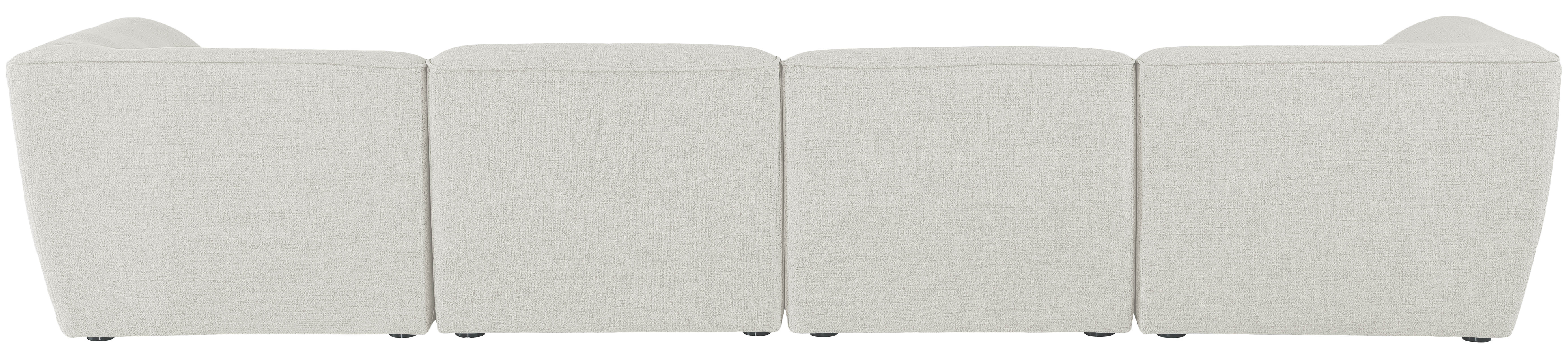 Miramar 142" Linen Modular Sofa
