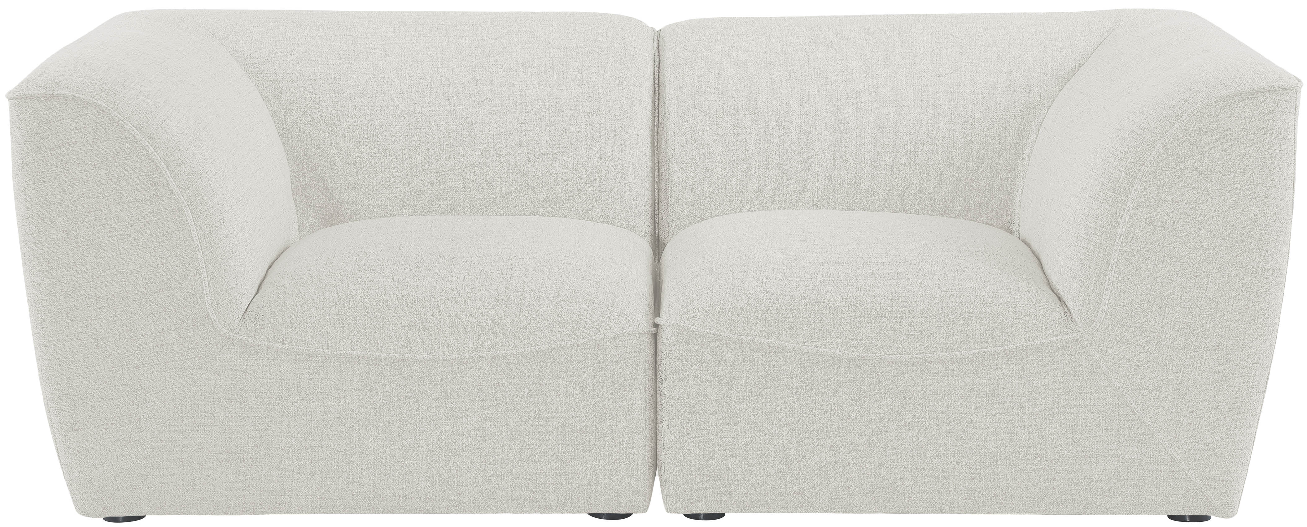 Miramar 76" Linen Modular Sofa