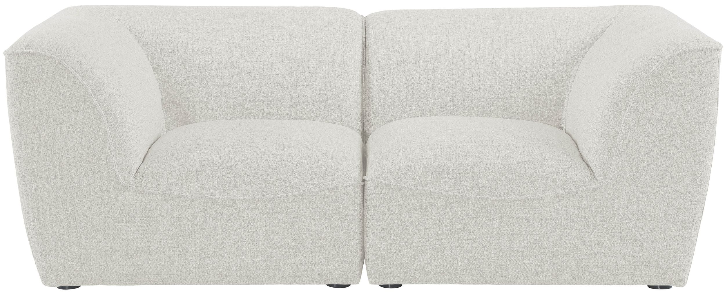 Miramar 76" Linen Modular Sofa