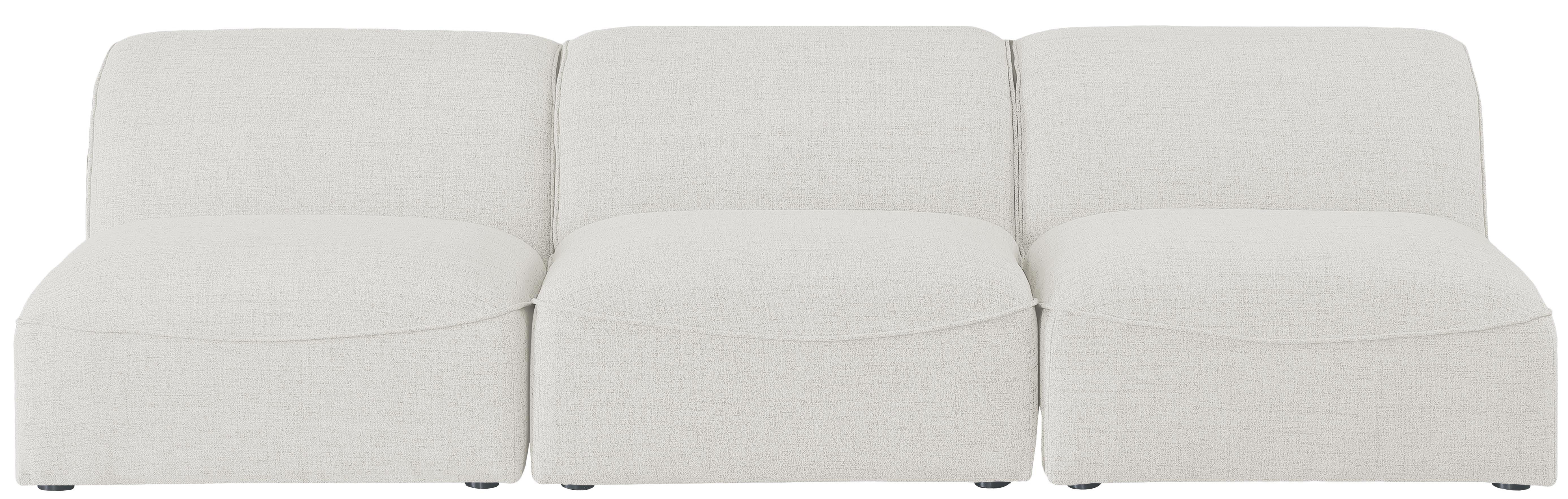 Miramar 99" Linen Modular Sofa