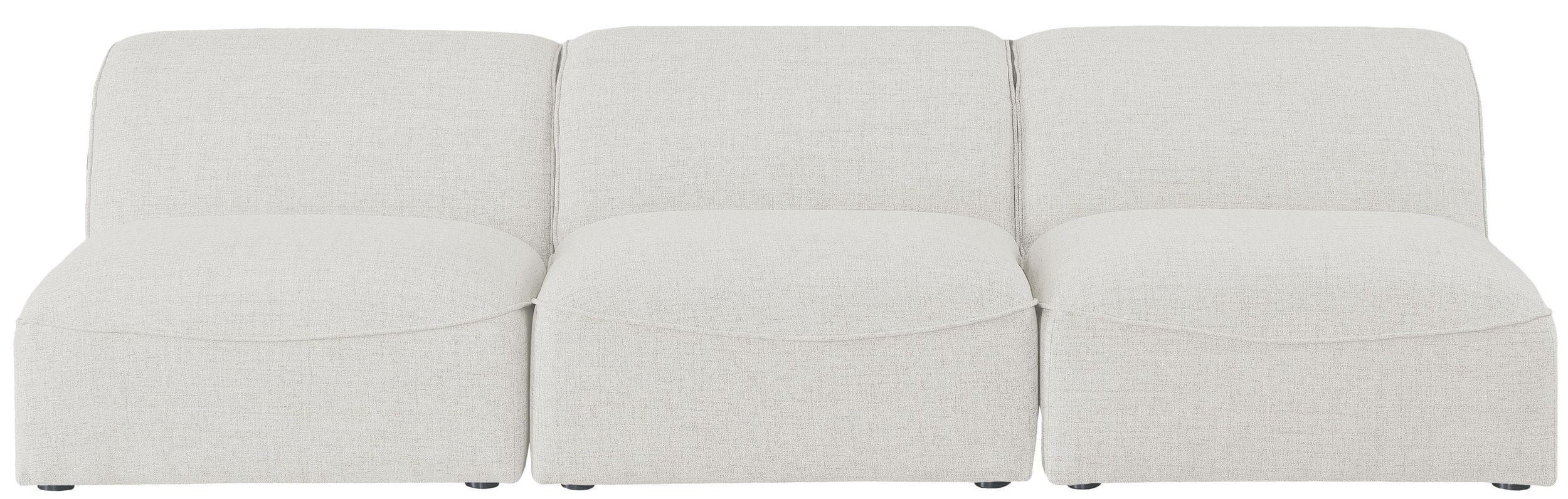 Miramar 99" Linen Modular Sofa