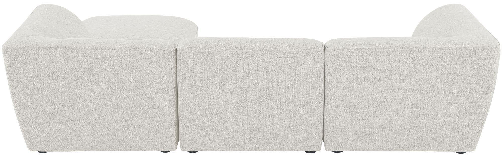 Miramar 109" 4-Piece Linen Modular Sectional