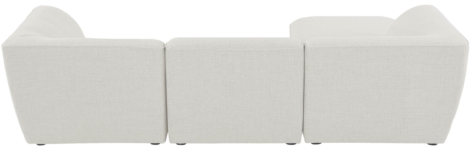 Miramar 109" 4-Piece Linen Modular Sectional