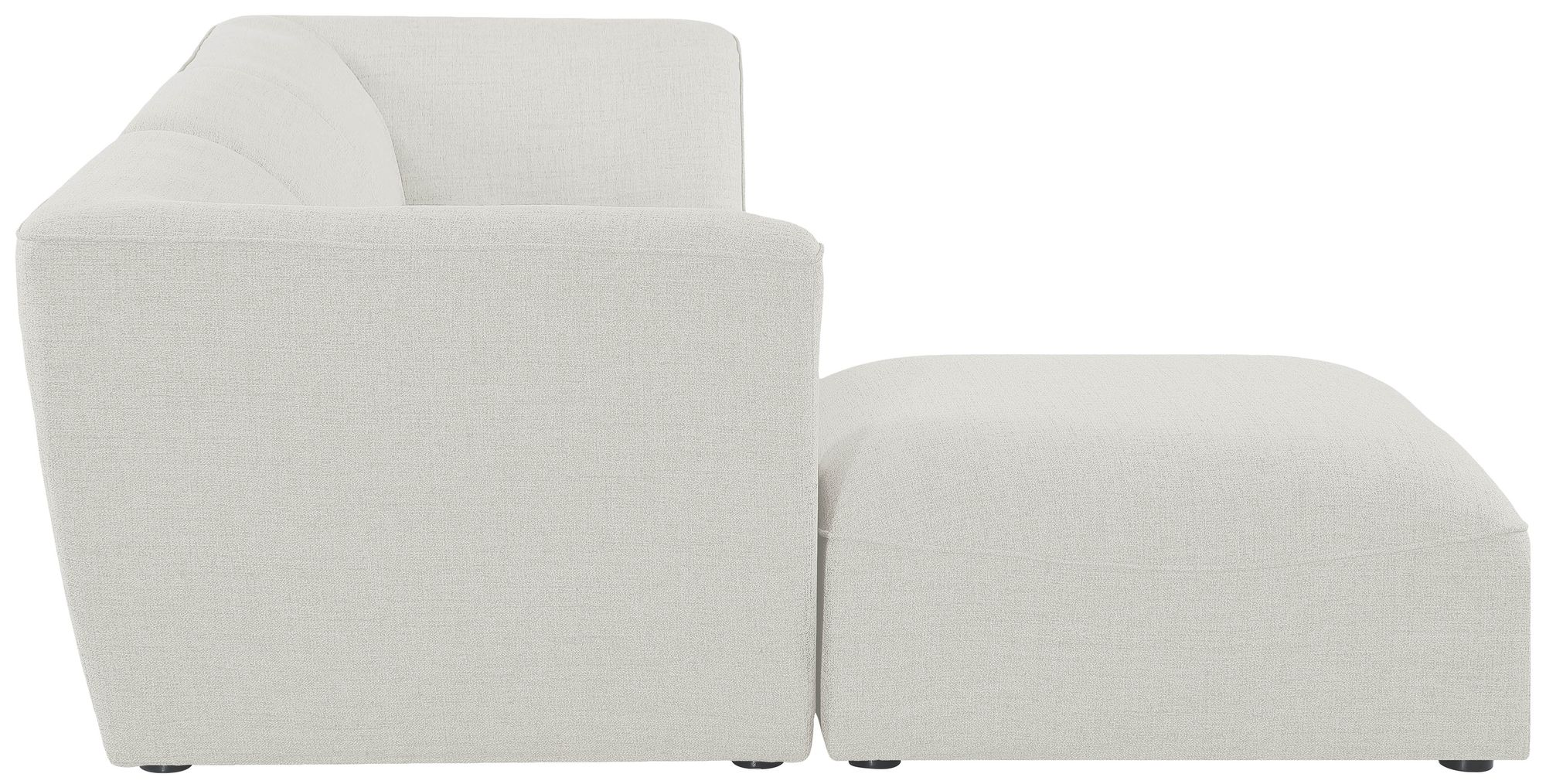 Miramar 109" 4-Piece Linen Modular Sectional