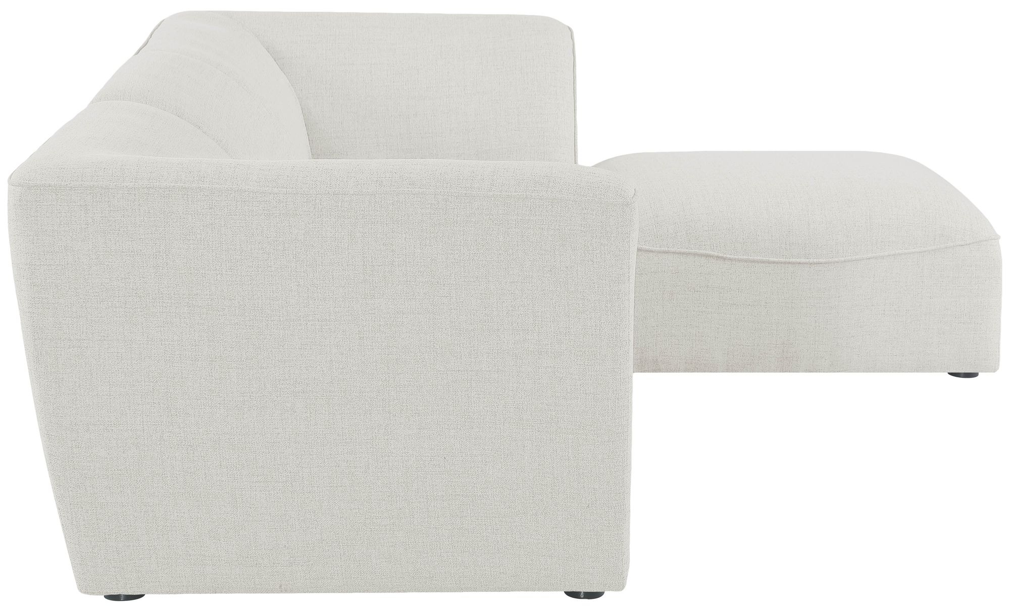 Miramar 109" 4-Piece Linen Fabric Modular Sectional Sofa