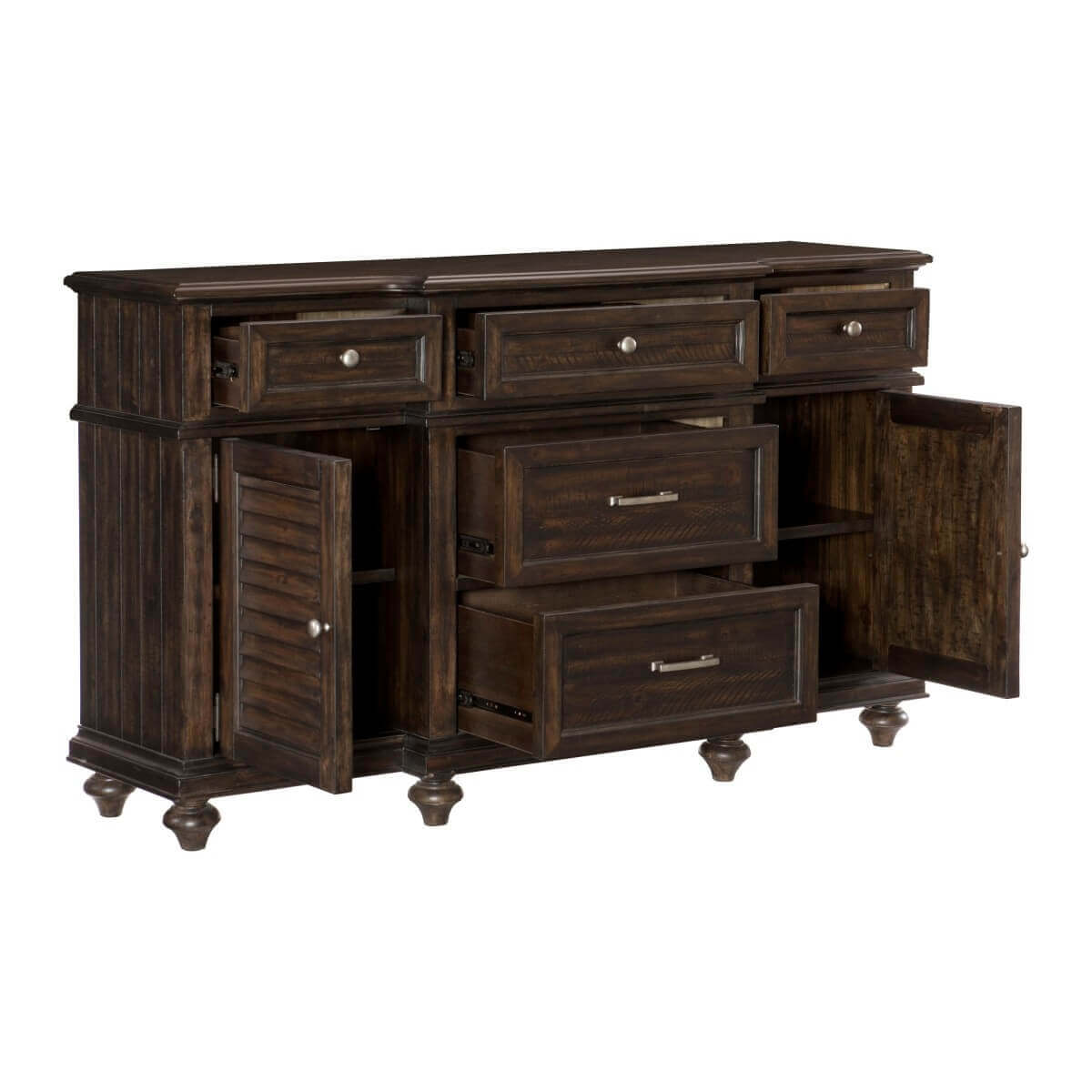 Cardano Round Wood Dining Set by Homelegance