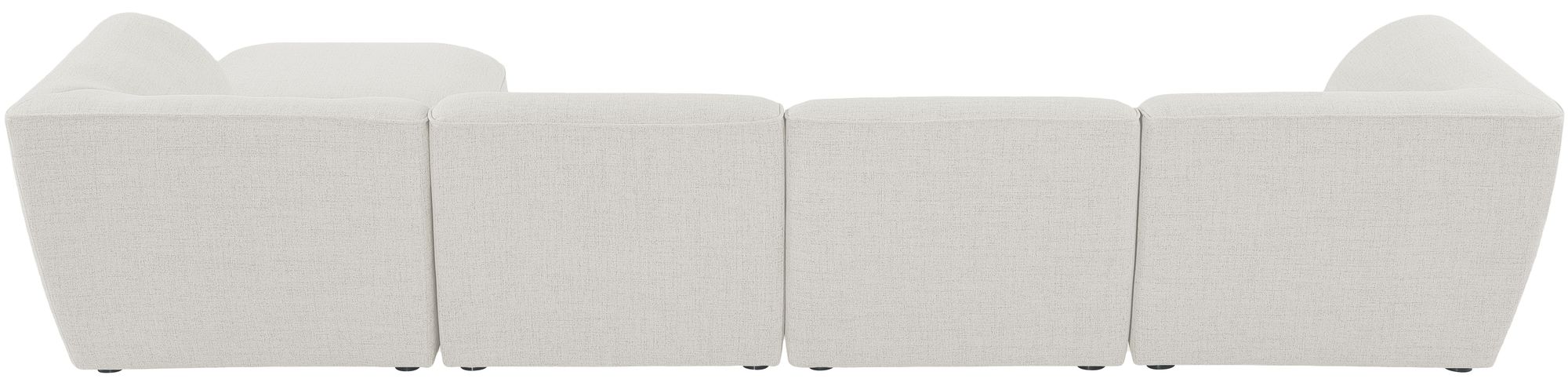 Miramar 142" 5-Piece Linen Modular Sectional