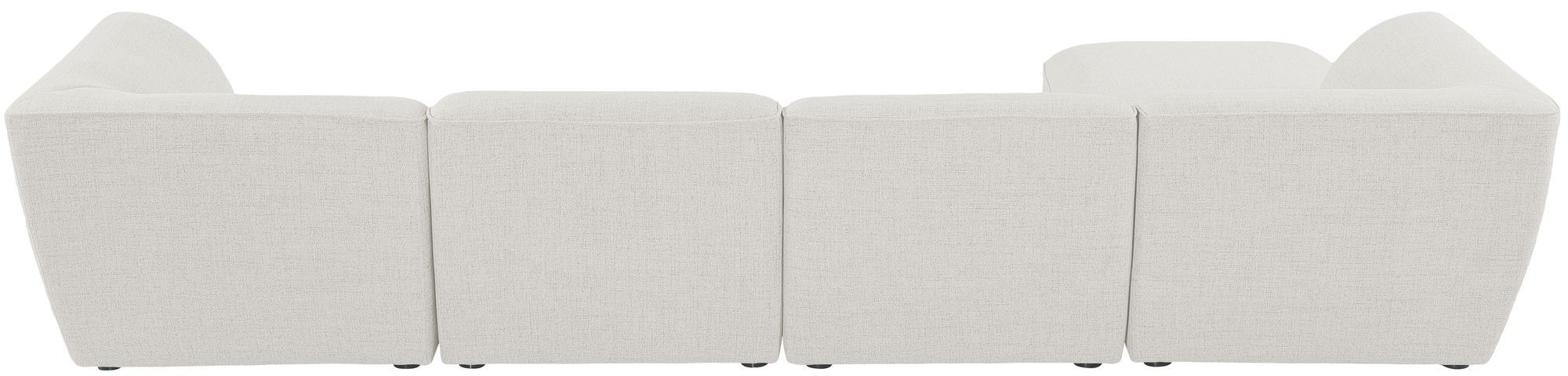 Miramar 142" 5-Piece Linen Modular Sectional