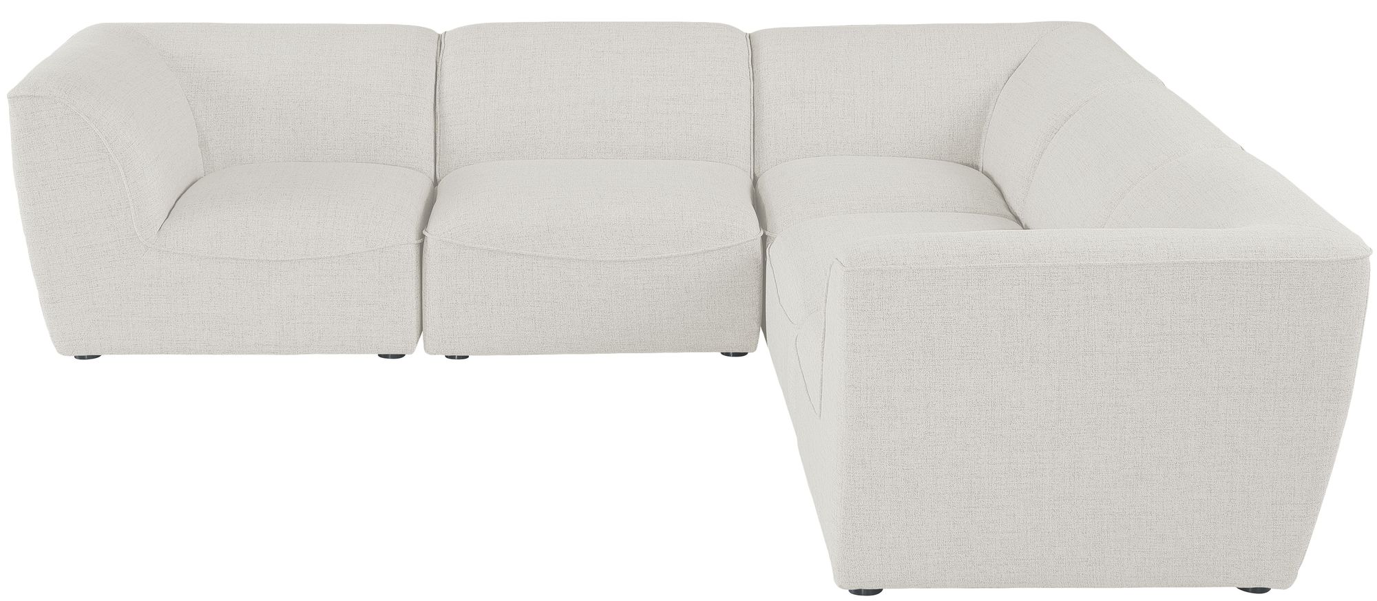 Miramar 109" 5-Piece Linen Modular Sectional