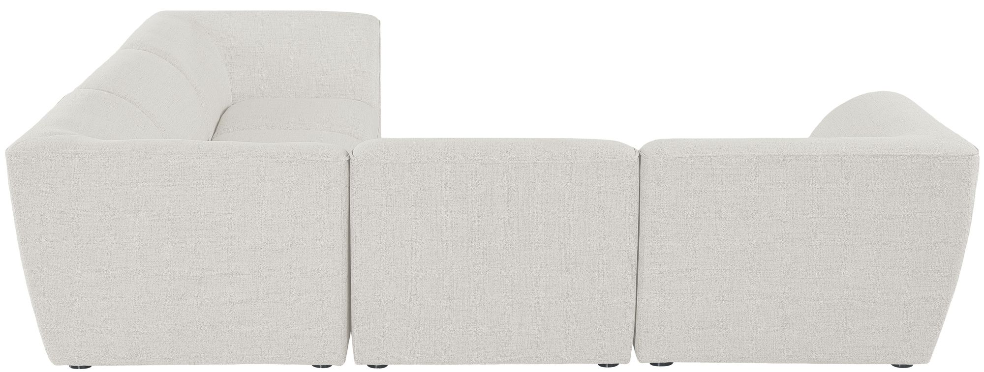 Miramar 109" 5-Piece Linen Modular Sectional