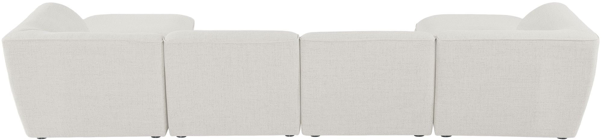 Miramar 142" 6-Piece Linen Modular U-Shape Sectional