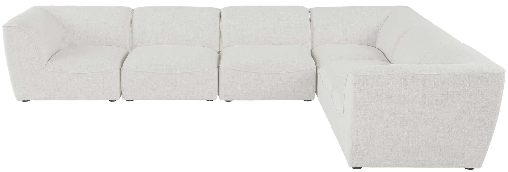 Miramar 142" 6-Piece Linen Modular Sectional