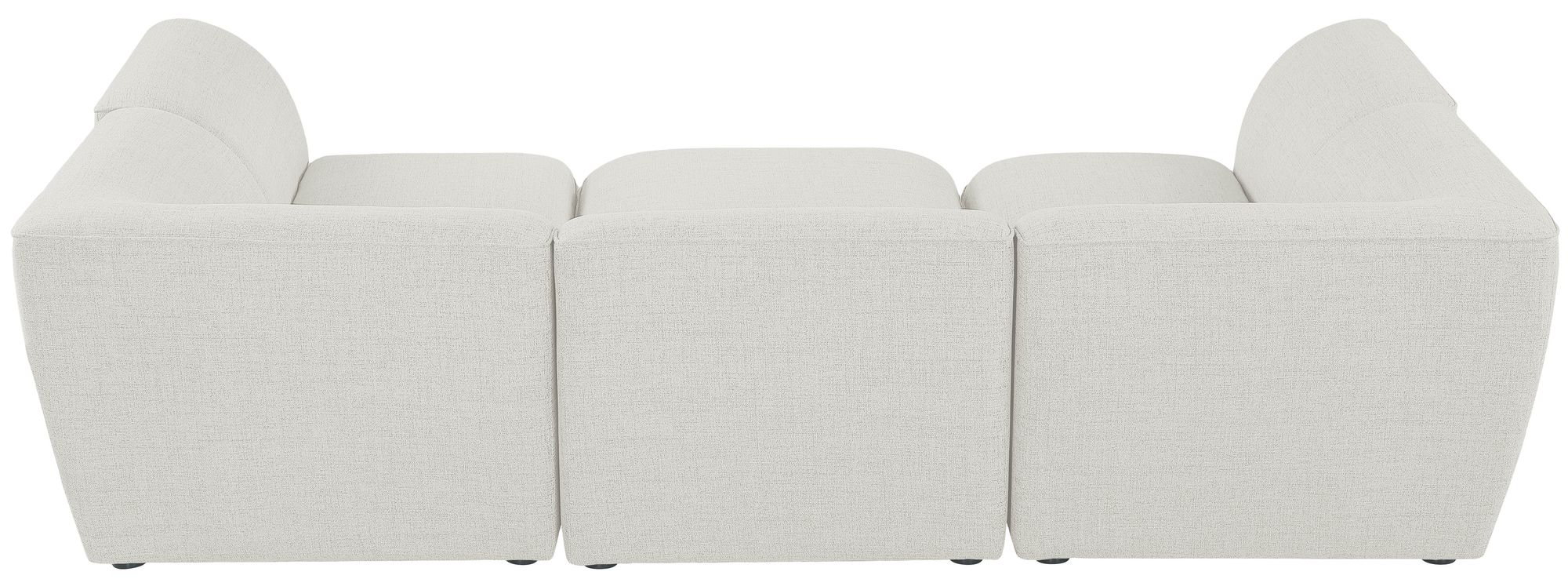 Miramar 109" 6-Piece Linen Modular Sectional
