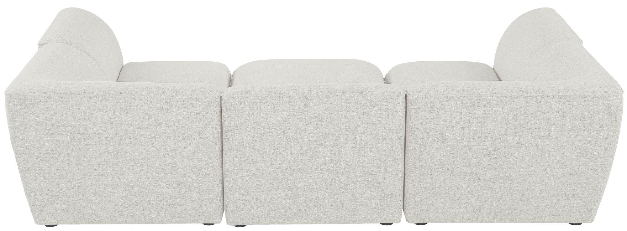 Miramar 109" 6-Piece Linen Fabric Modular Sectional Sofa