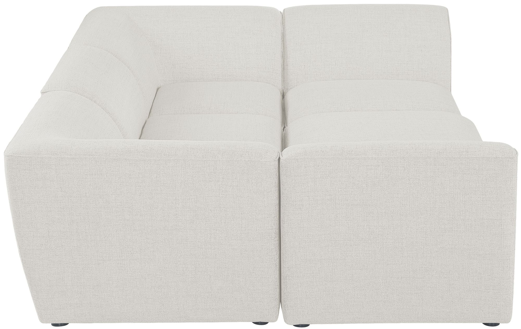 Miramar 109" 6-Piece Linen Modular Sectional