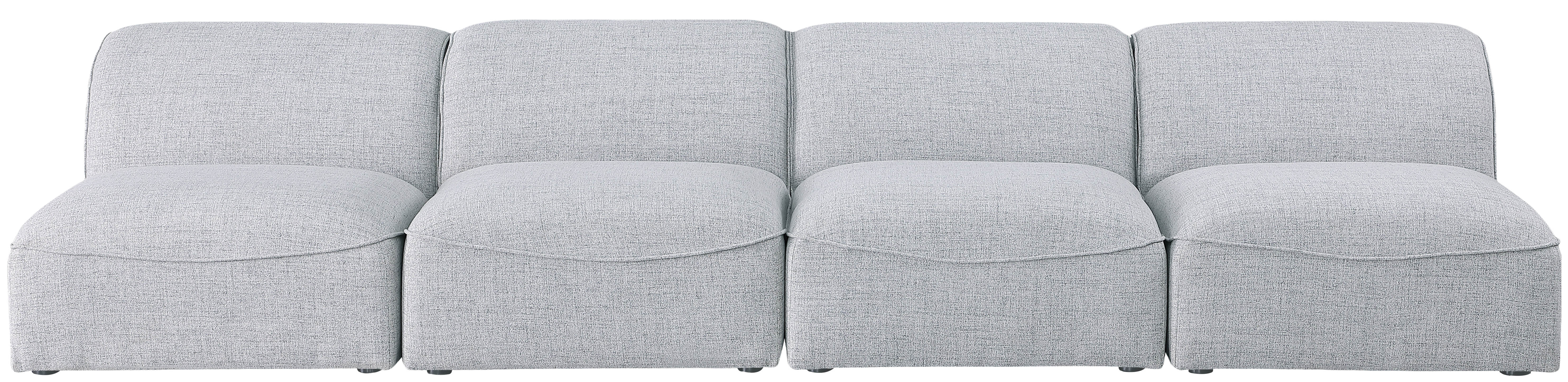 Miramar 132" Linen Modular Sofa
