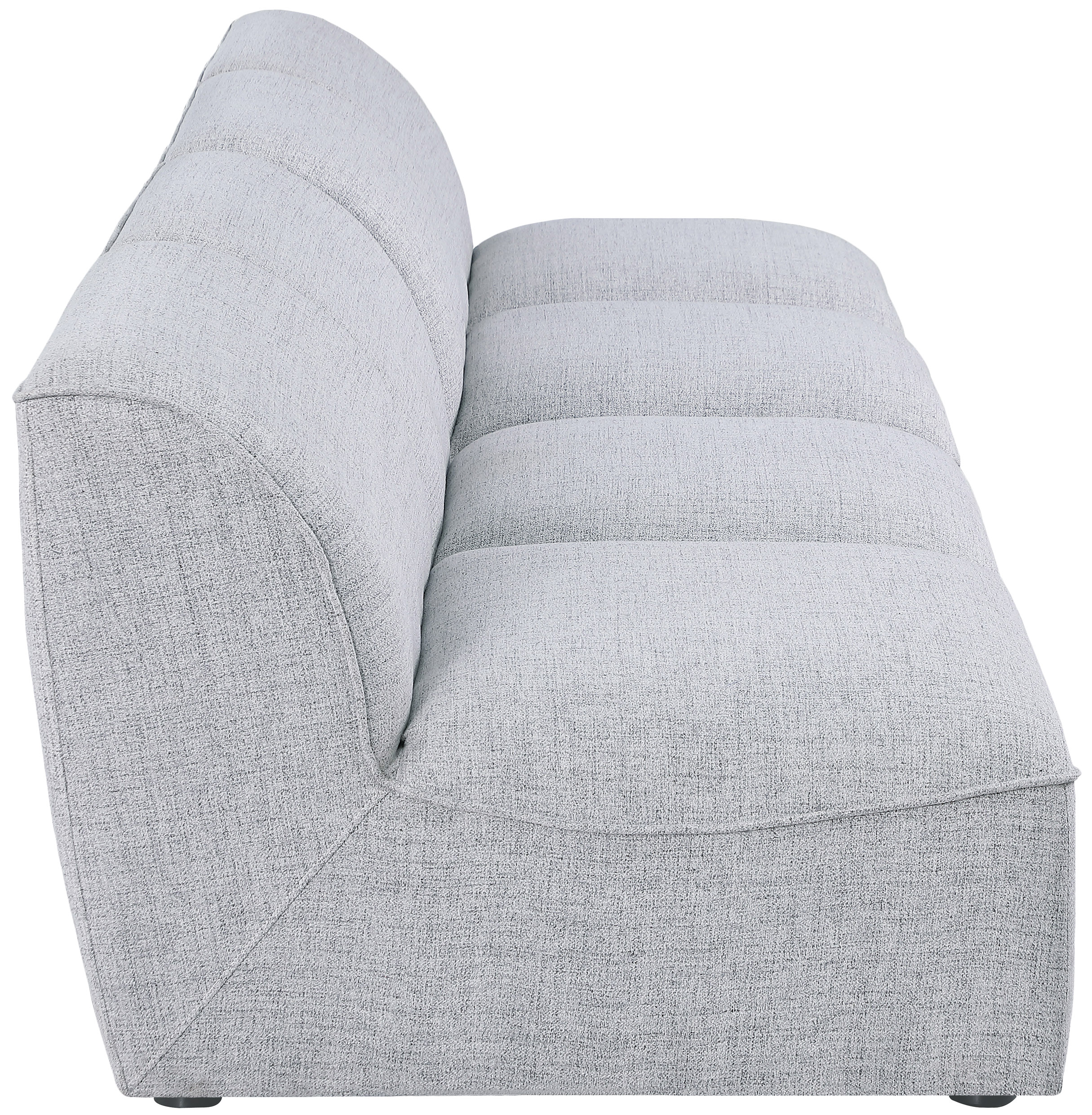 Miramar 132" Linen Modular Sofa