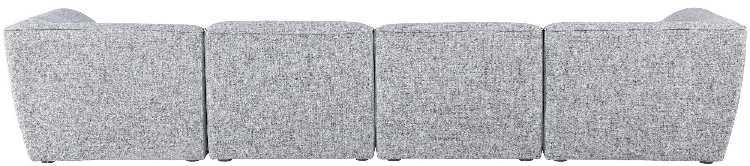 Miramar 142" Linen Modular Sofa