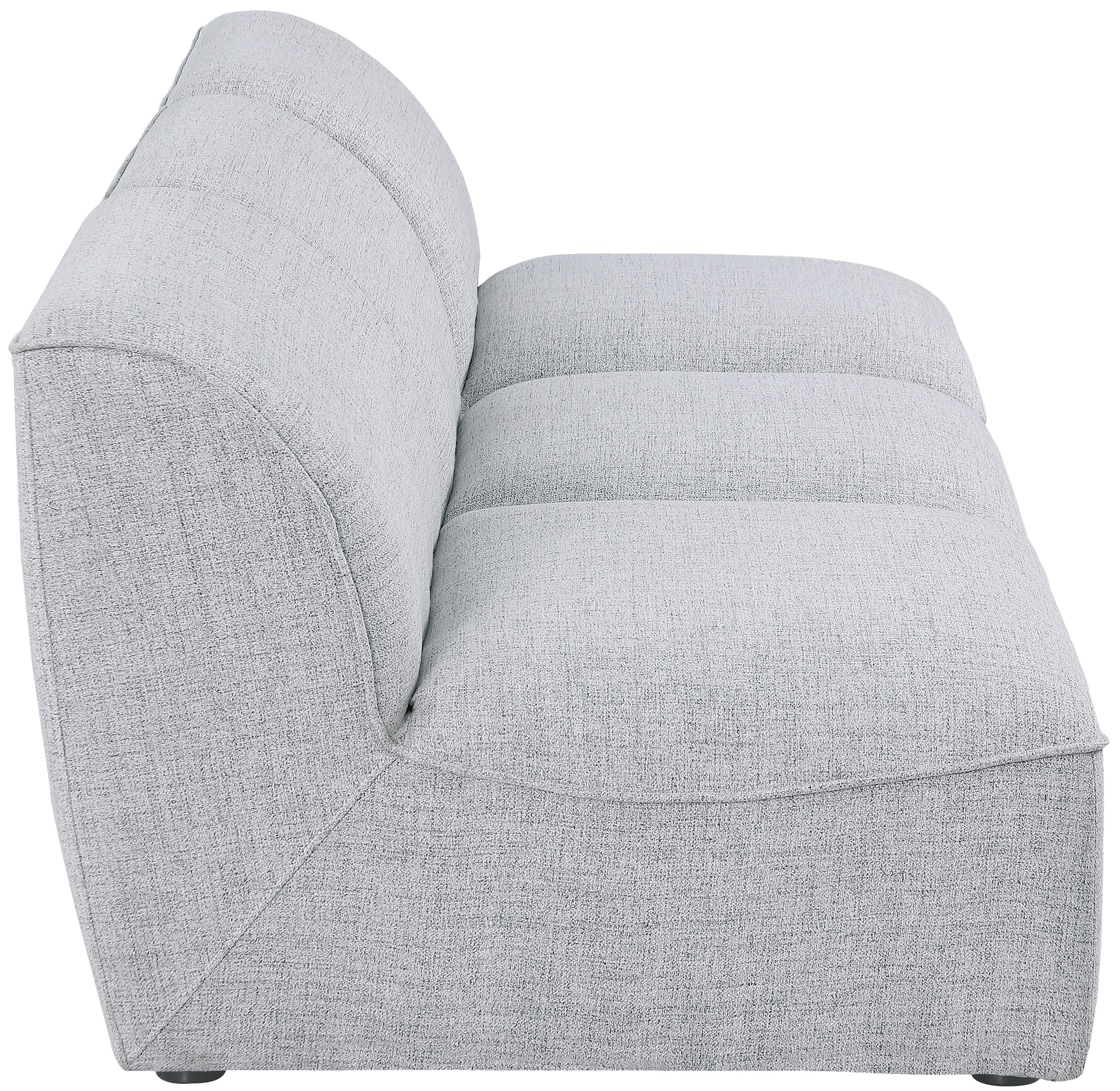 Miramar 99" Linen Modular Sofa