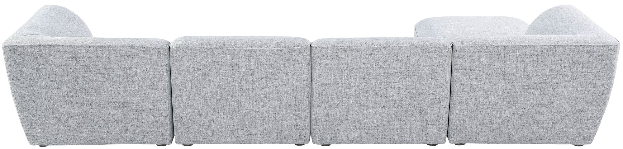 Miramar 142" 5-Piece Linen Modular Sectional