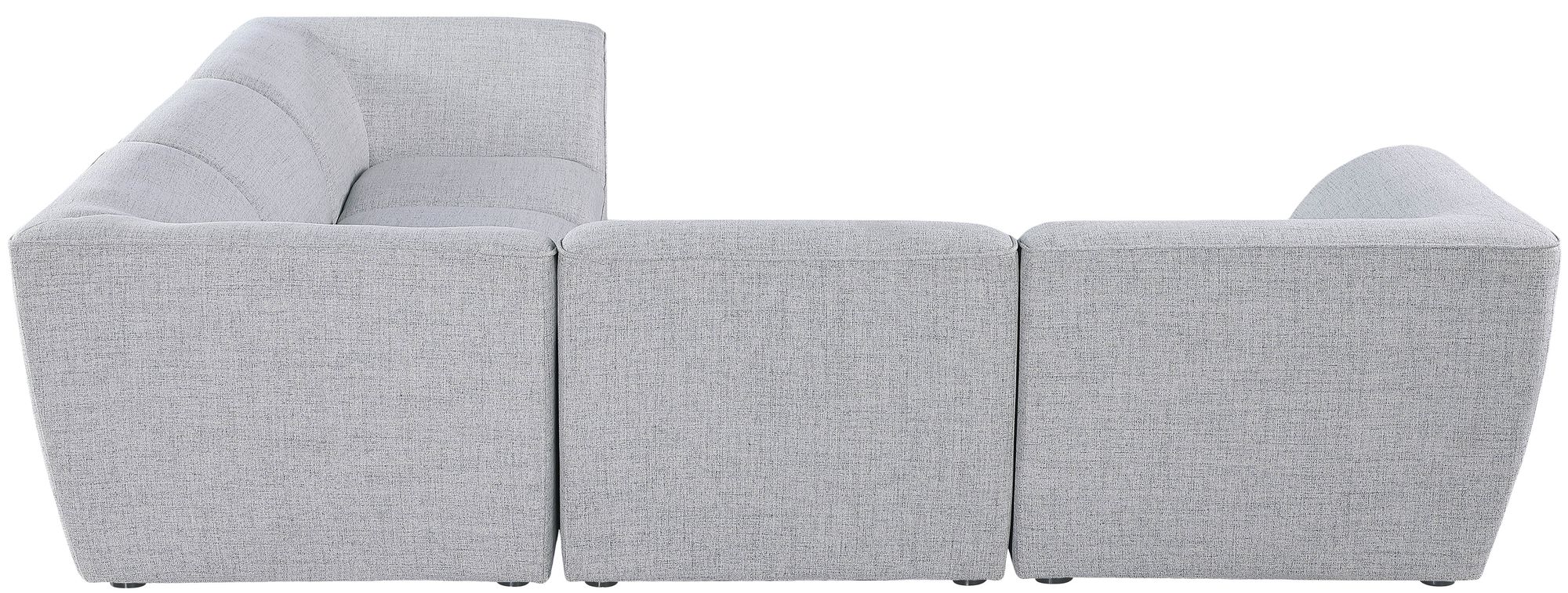 Miramar 109" 5-Piece Linen Modular Sectional