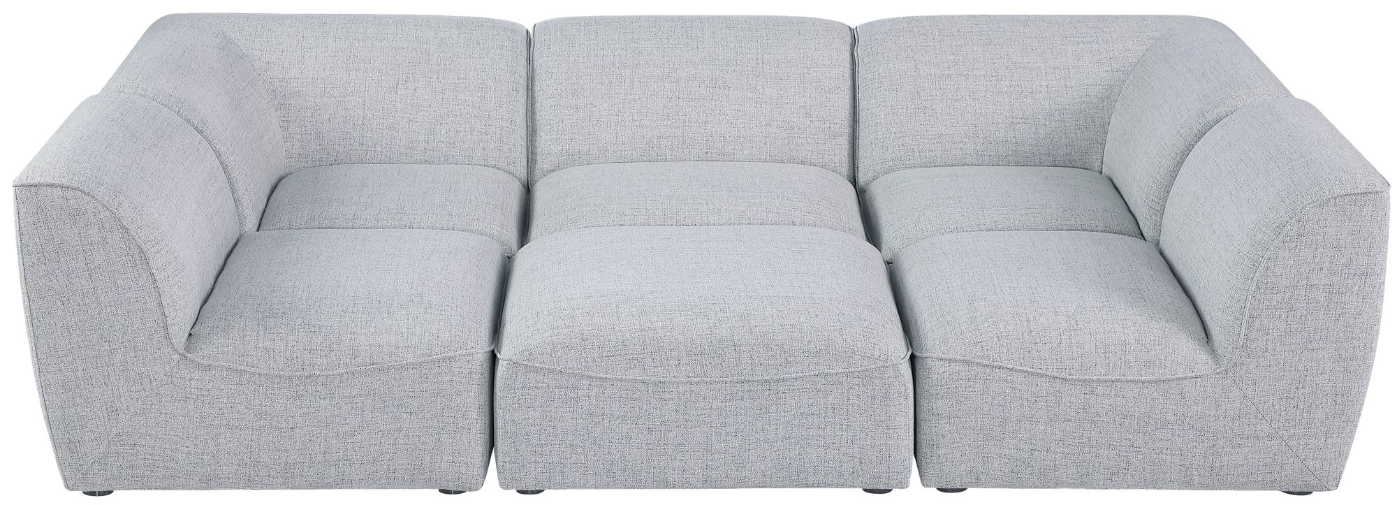 Miramar 109" 6-Piece Linen Modular Sectional